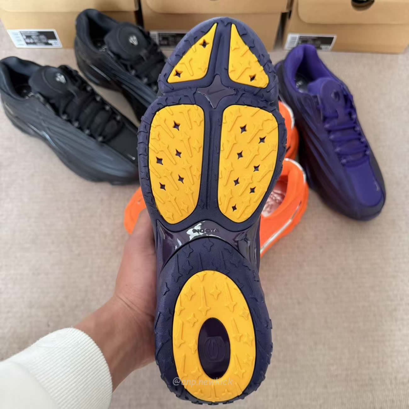 Nike Hot Step 2 Drake Nocta Eggplant Black Orange (11) - www.newkick.org