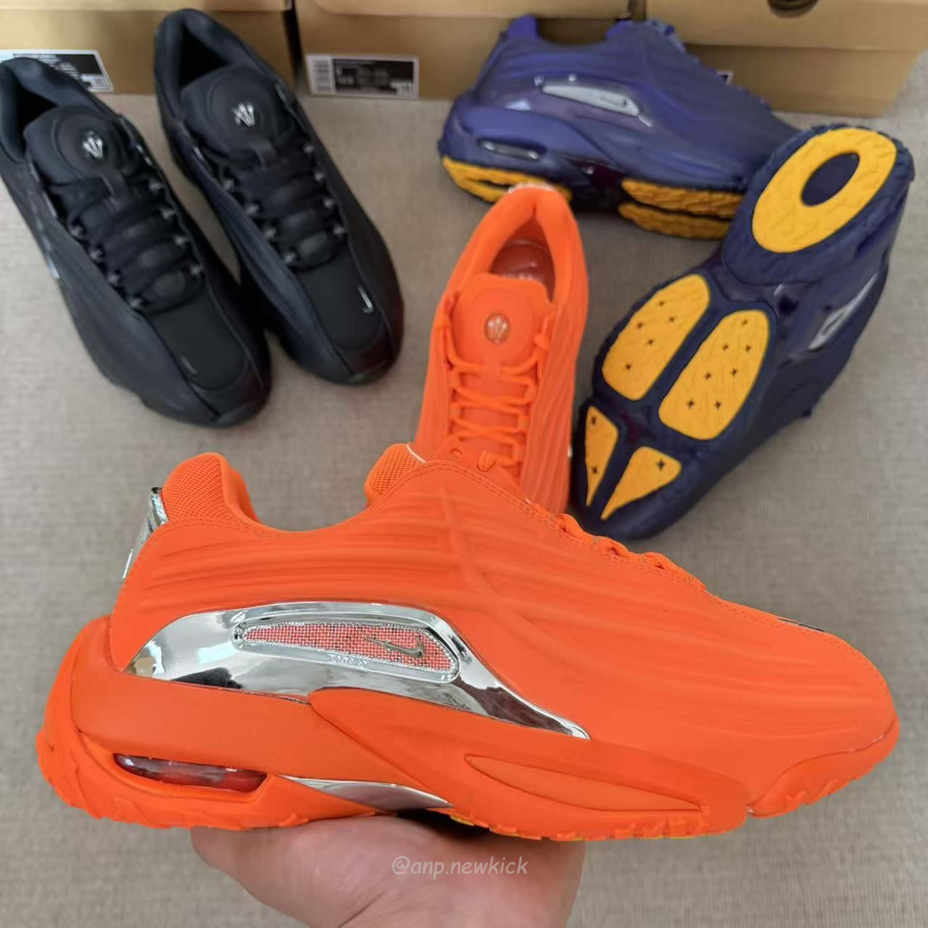 Nike Hot Step 2 Drake Nocta Eggplant Black Orange (13) - www.newkick.org