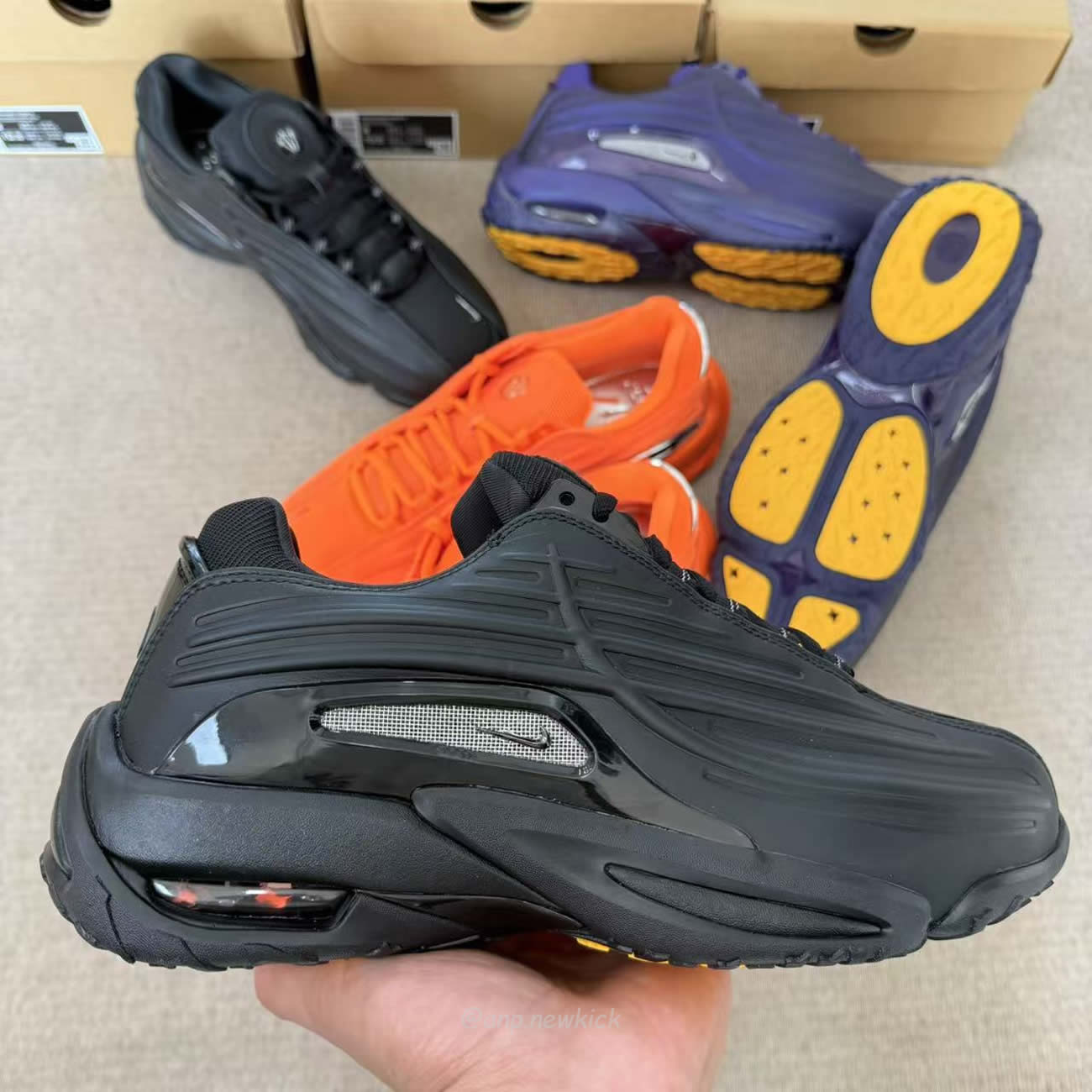 Nike Hot Step 2 Drake Nocta Eggplant Black Orange (4) - www.newkick.org