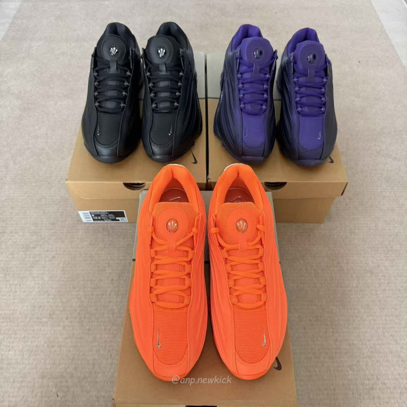Nike Hot Step 2 Drake Nocta Eggplant Black Orange (7) - www.newkick.org