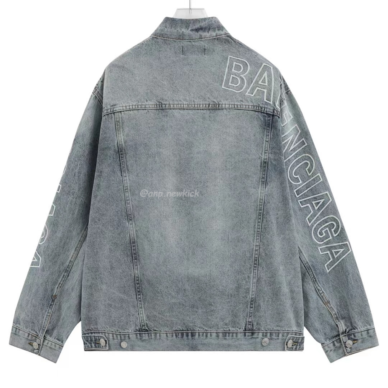 Balenciaga Retro Denim Jacket (8) - www.newkick.org Balenciaga Retro Denim Jacket (8) - www.newkick.org