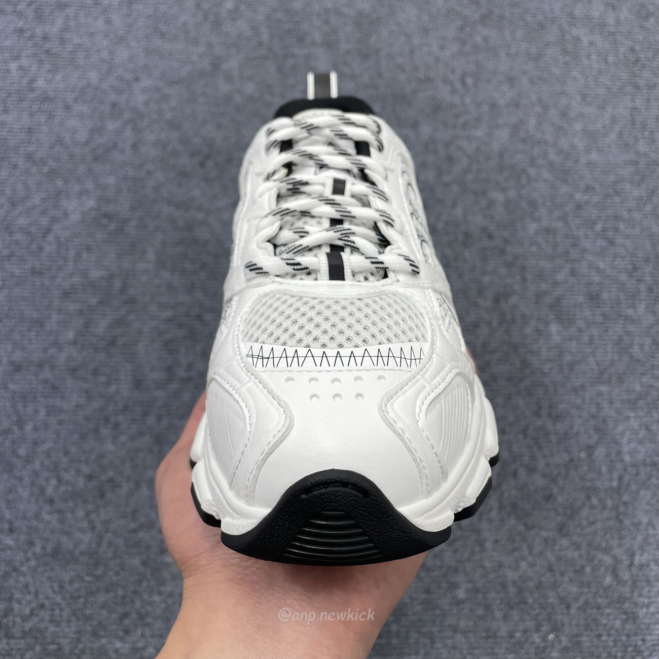 Dior Chrono Sneaker Mesh With White Black 19w White (4) - www.newkick.org
