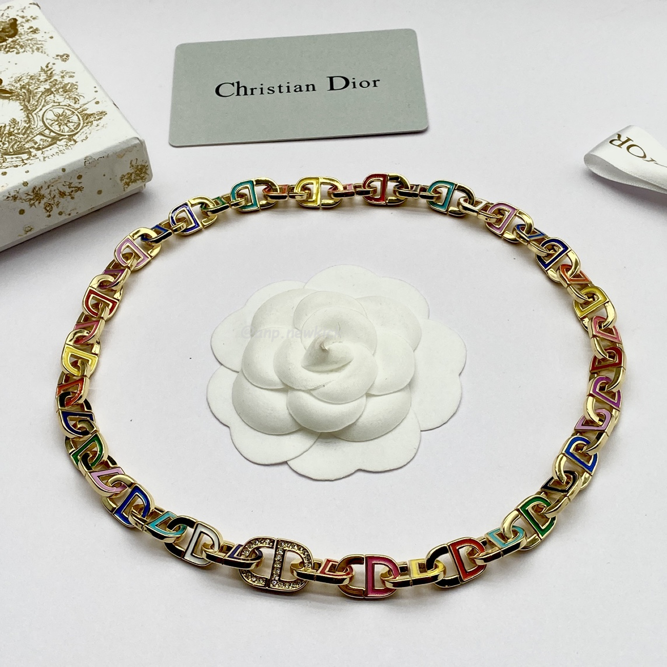 Dior Bracelet Necklace Earring Set (4) - www.newkick.org