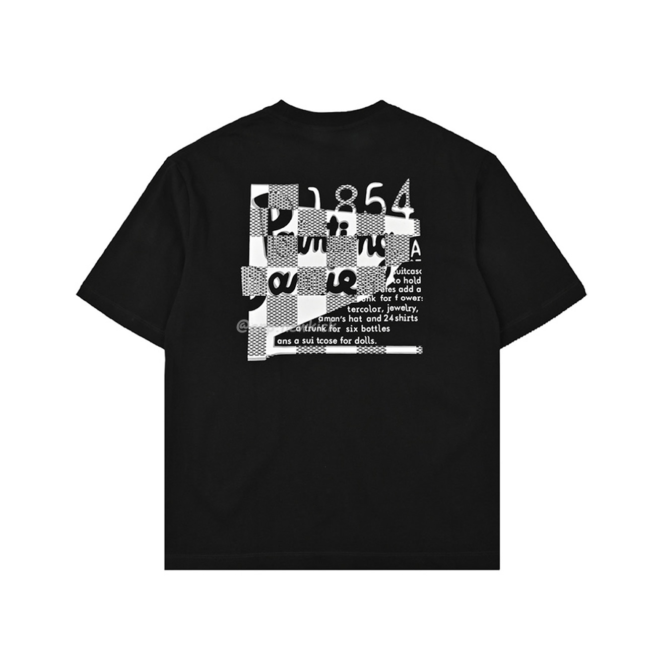 Louis Vuitton 24ss Embroidered Letter Printed Short Sleeves T Shirt (10) - www.newkick.org