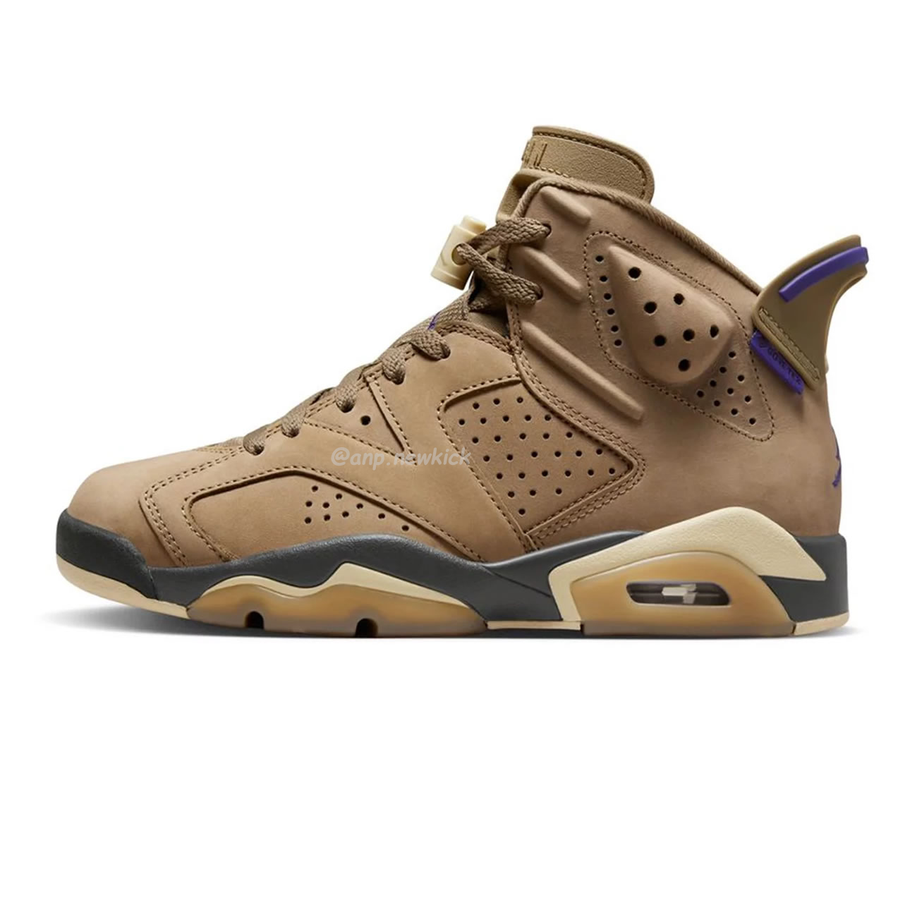 Air Jordan 6 Retro Gore Tex Brown Kelp Womens Fd1643 300 (1) - www.newkick.org