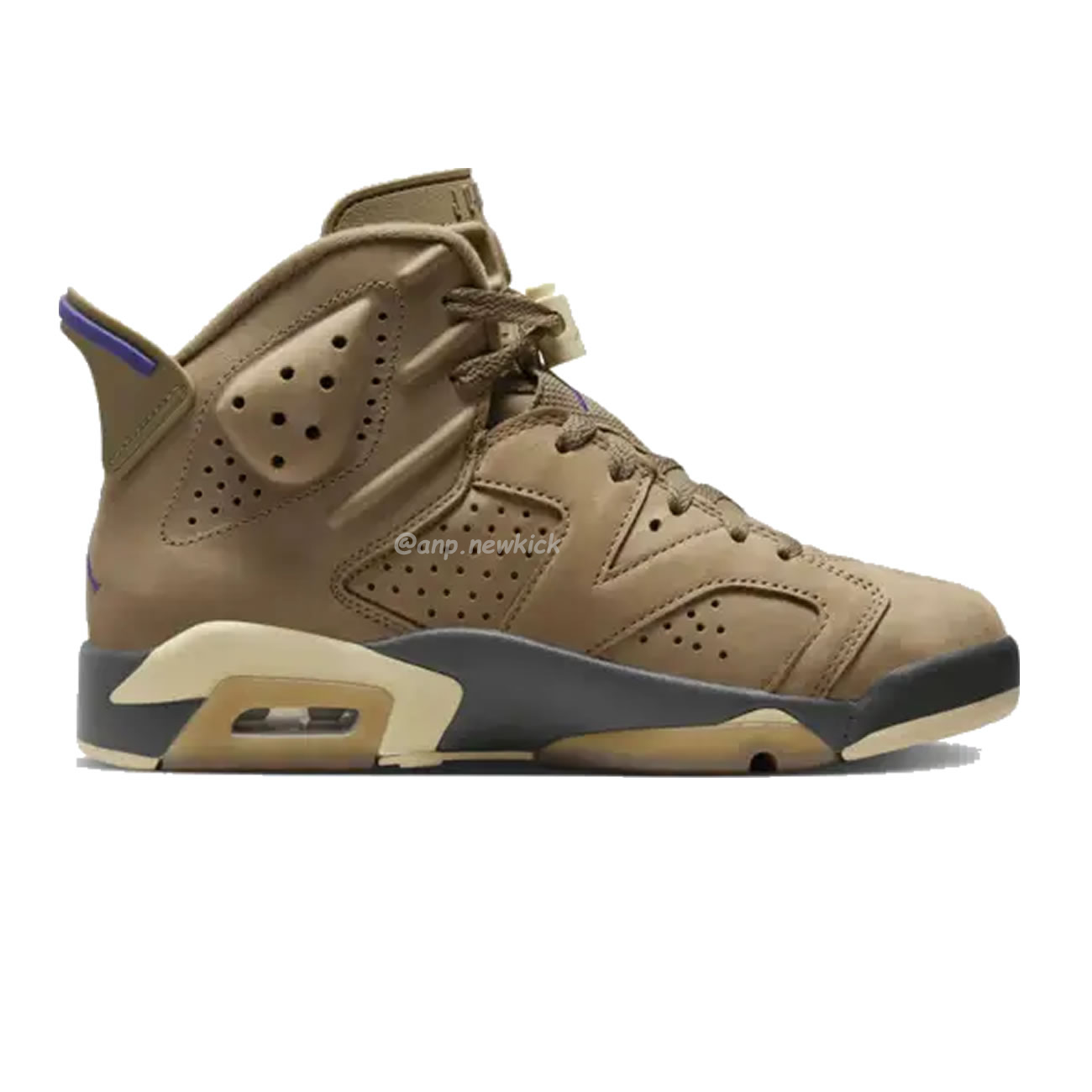 Air Jordan 6 Retro Gore Tex Brown Kelp Womens Fd1643 300 (12) - www.newkick.org