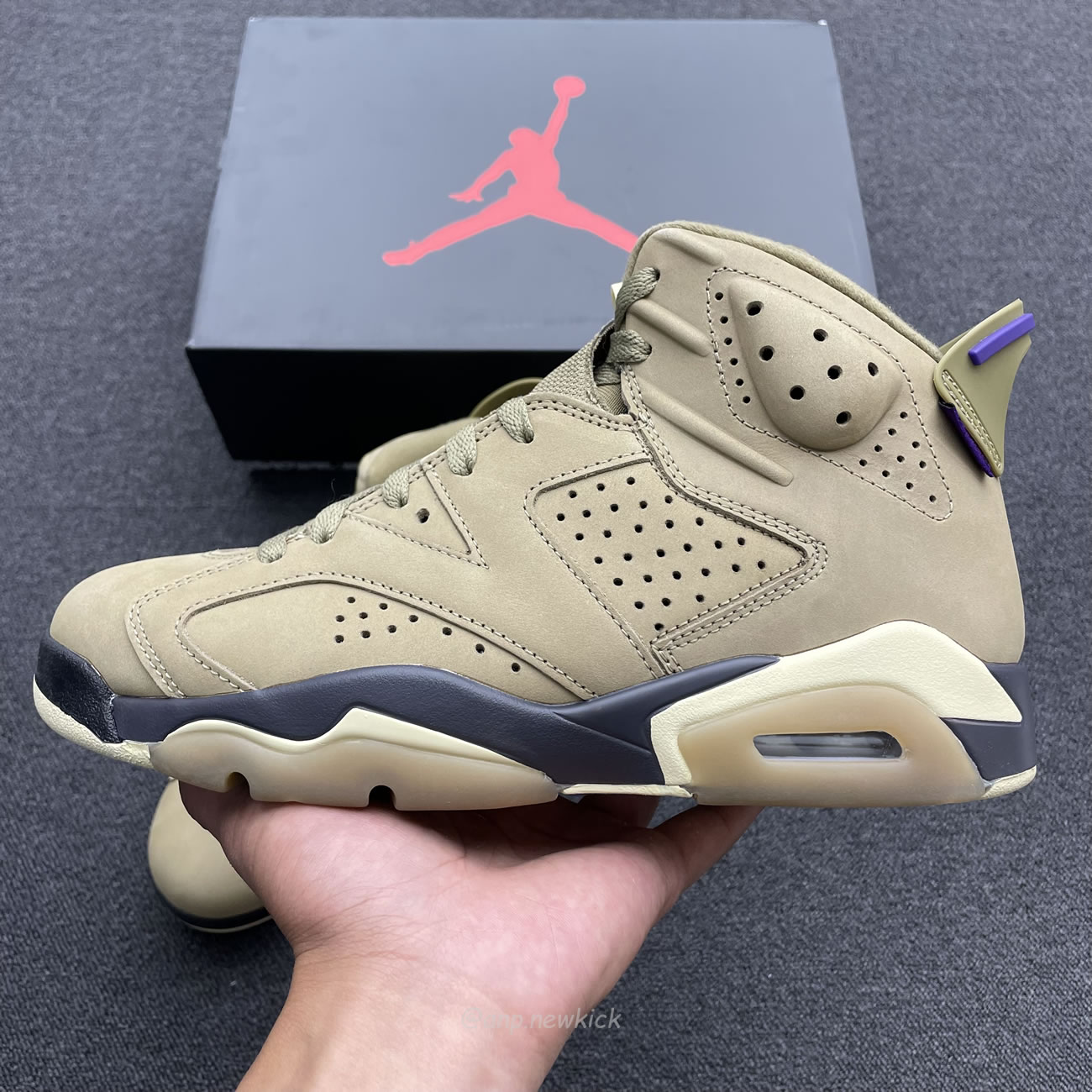 Air Jordan 6 Retro Gore Tex Brown Kelp Womens Fd1643 300 (13) - www.newkick.org