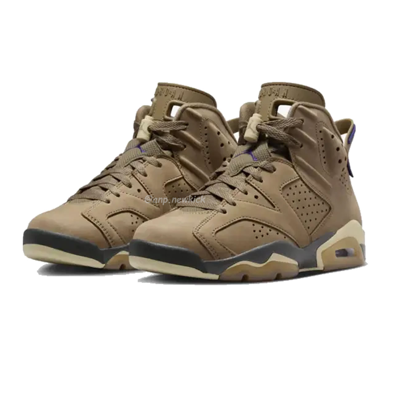 Air Jordan 6 Retro Gore Tex Brown Kelp Womens Fd1643 300 (3) - www.newkick.org