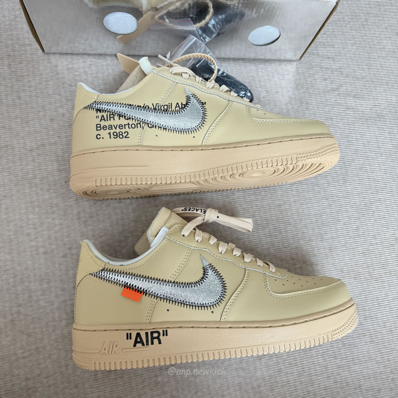 Nike Air Force 1 Low Off White Sesame Fd6900 200 (7) - www.newkick.org