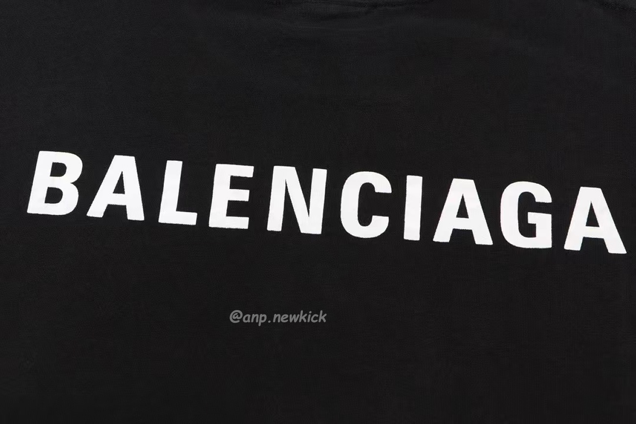 Balenciaga Fw23 Letter Logo Printing Short Sleeve T Shirt (4) - www.newkick.org Balenciaga Fw23 Letter Logo Printing Short Sleeve T Shirt (4) - www.newkick.org