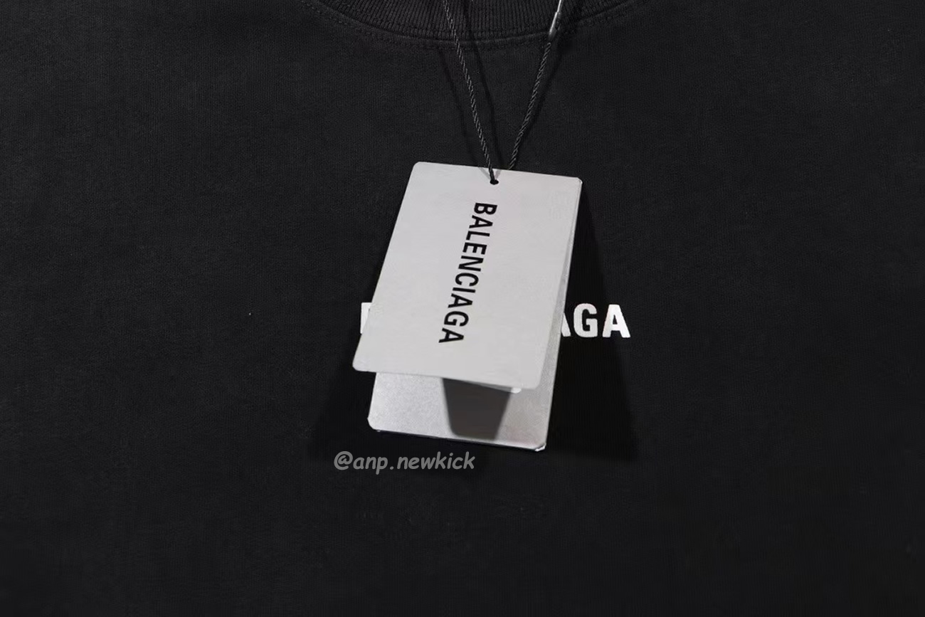 Balenciaga Fw23 Letter Logo Printing Short Sleeve T Shirt (6) - www.newkick.org Balenciaga Fw23 Letter Logo Printing Short Sleeve T Shirt (6) - www.newkick.org