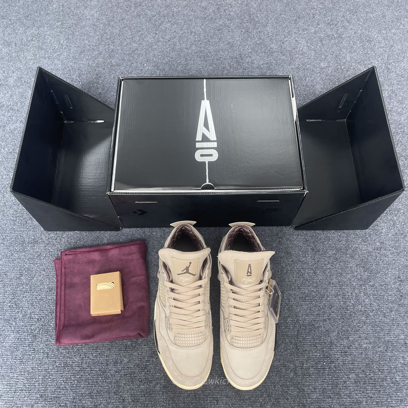 Air Jordan 4 Retro Og Sp A Ma Maniére While You Were Sleeping Womens Fz4810 200 (4) - www.newkick.org