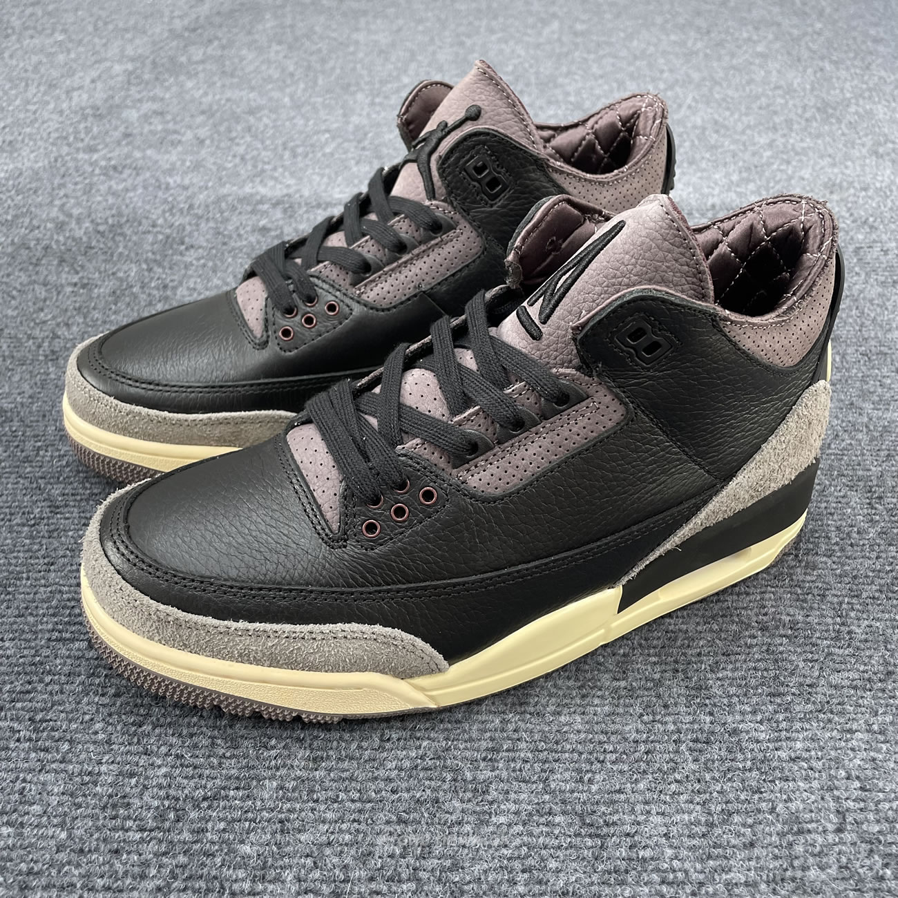 Air Jordan 3 Retro Og Sp A Ma Maniére Black Violet Ore Womens Fz4811 001 (8) - www.newkick.org