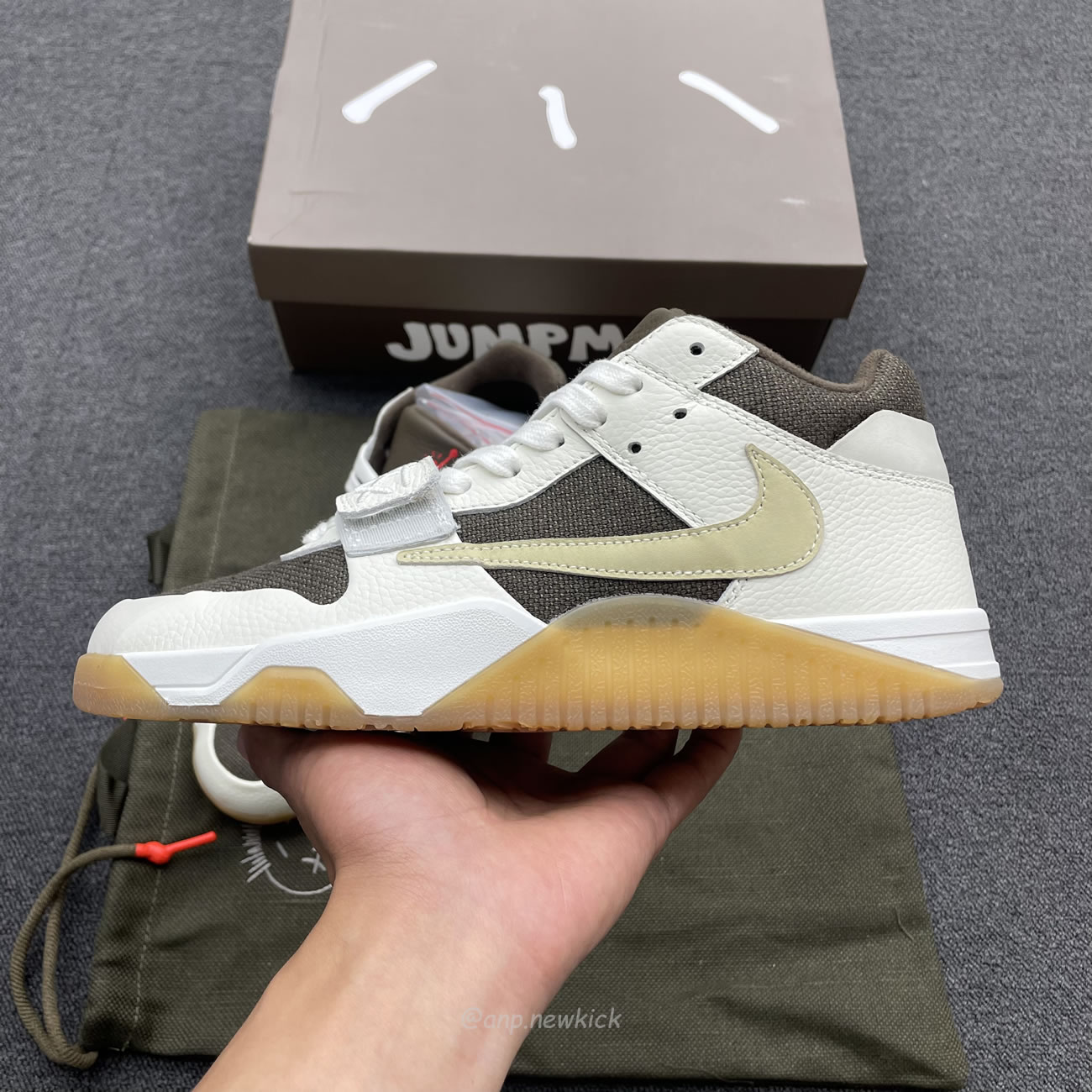Air Jordan Jumpman Jack Tr Travis Scott Sail Fz8117 100 (8) - www.newkick.org