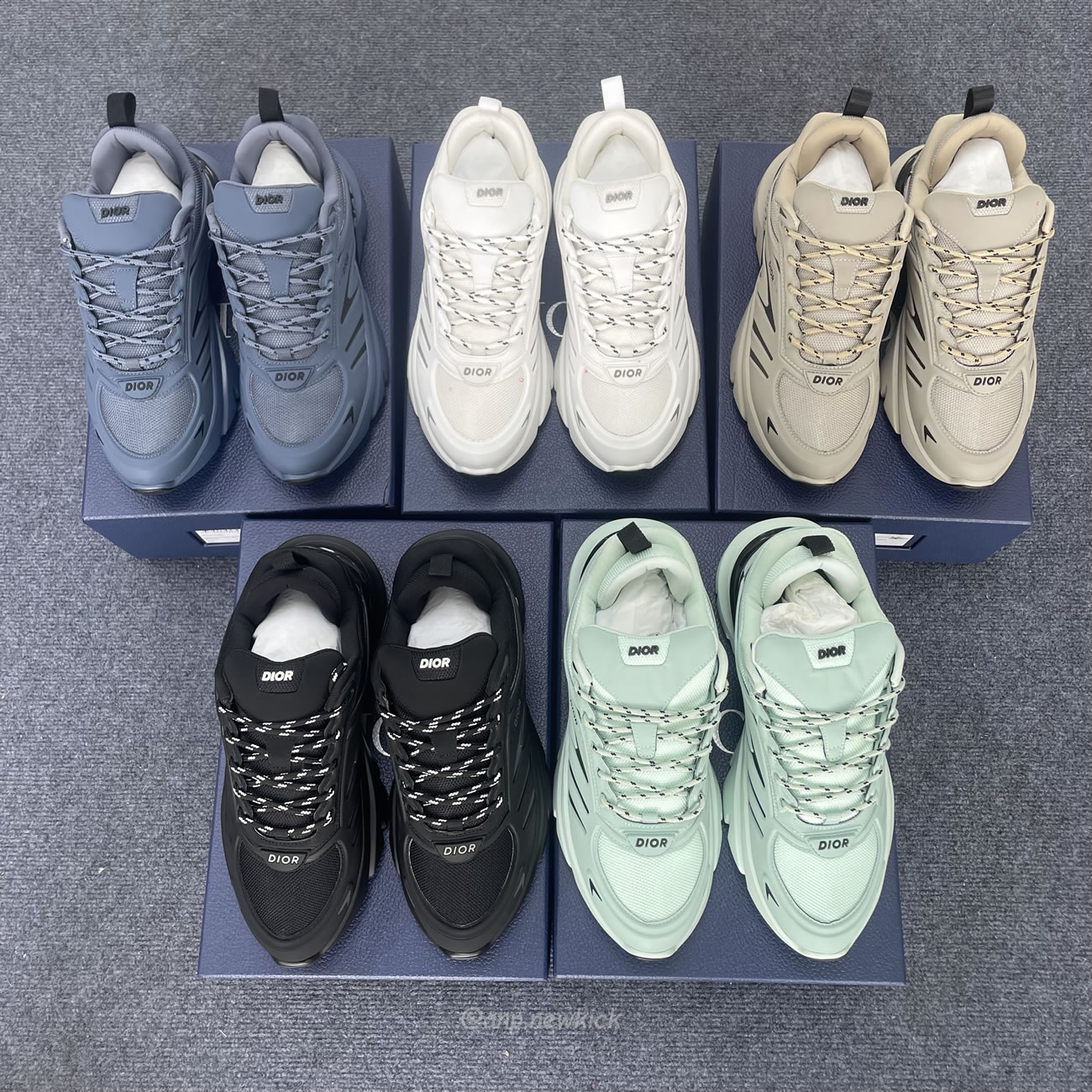 Dior B44 Blade Sneaker Black Technical Mesh And Black Technical Fabric 3sn306zzy H981 (5) - www.newkick.org