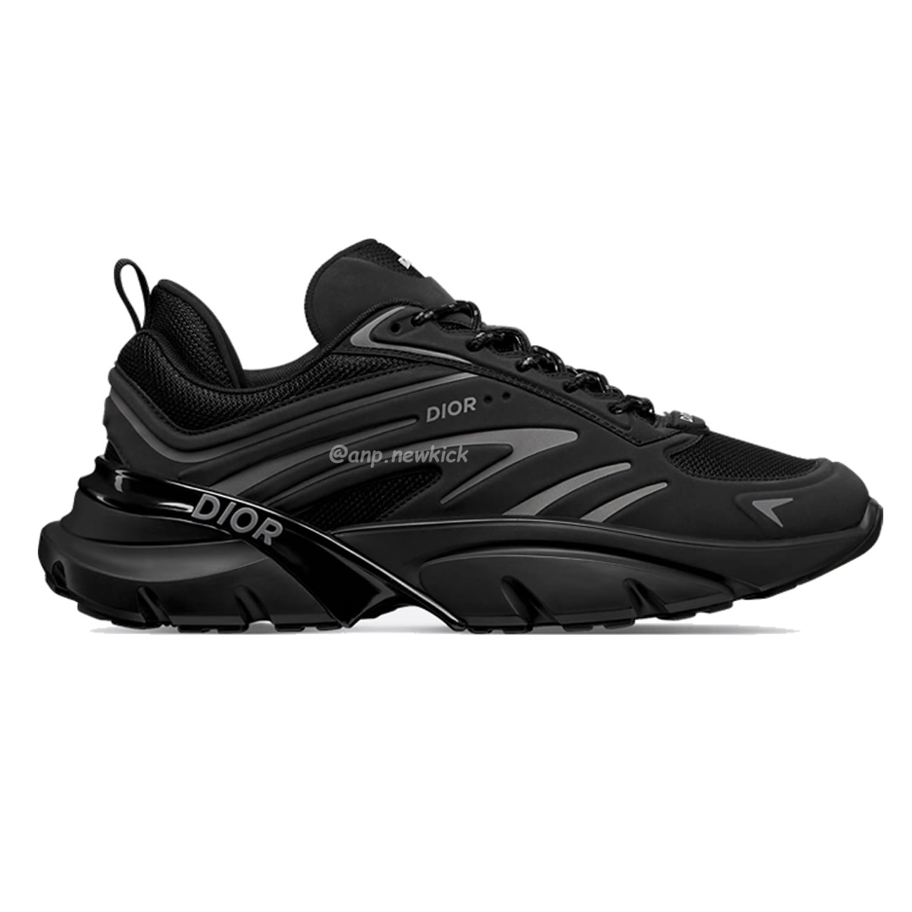 Dior B44 Blade Sneaker Black Technical Mesh And Black Technical Fabric 3sn306zzy H981 (8) - www.newkick.org