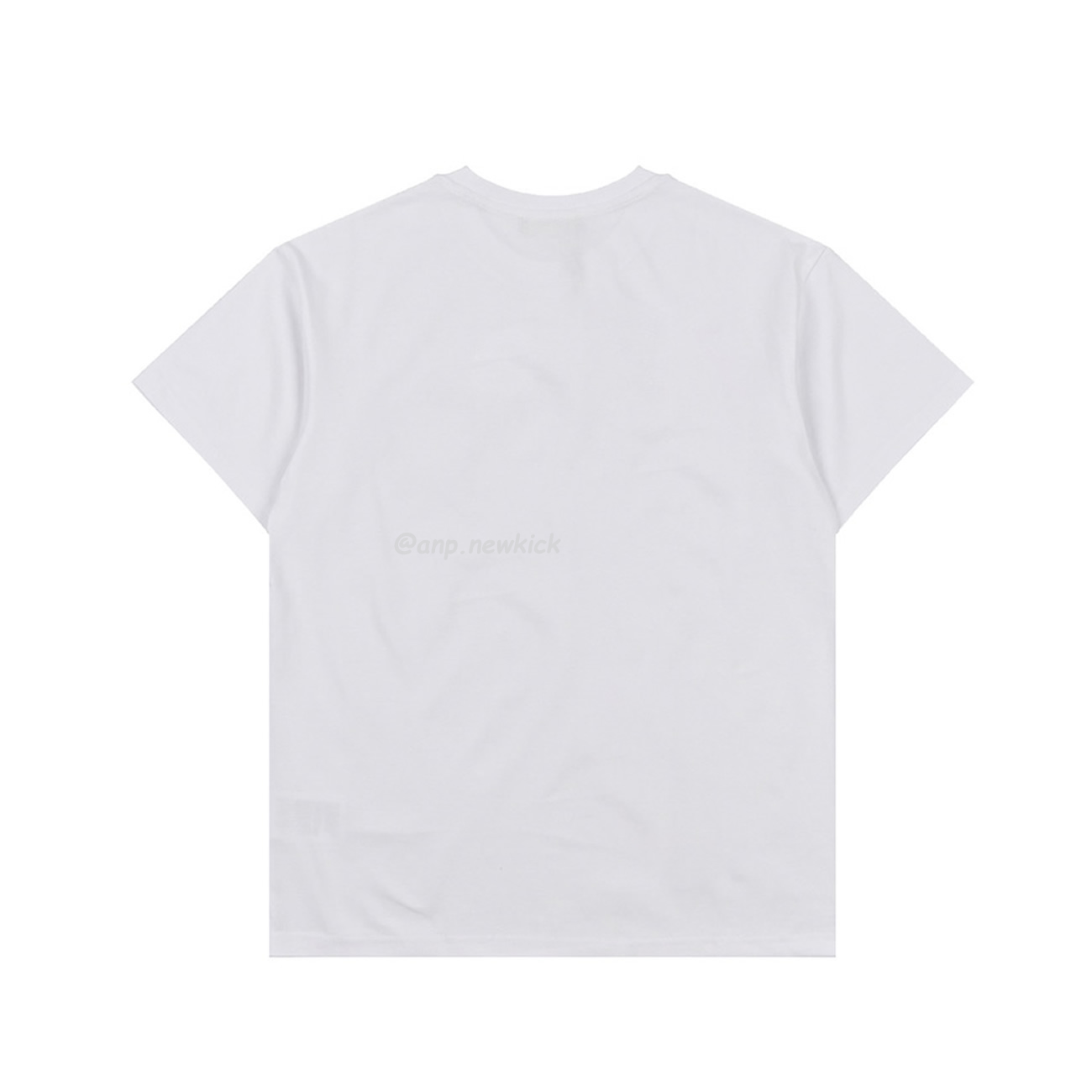Fendi Pentagonal F Embroidered Flocked Round Neck Short Sleeved T Shirt (7) - www.newkick.org