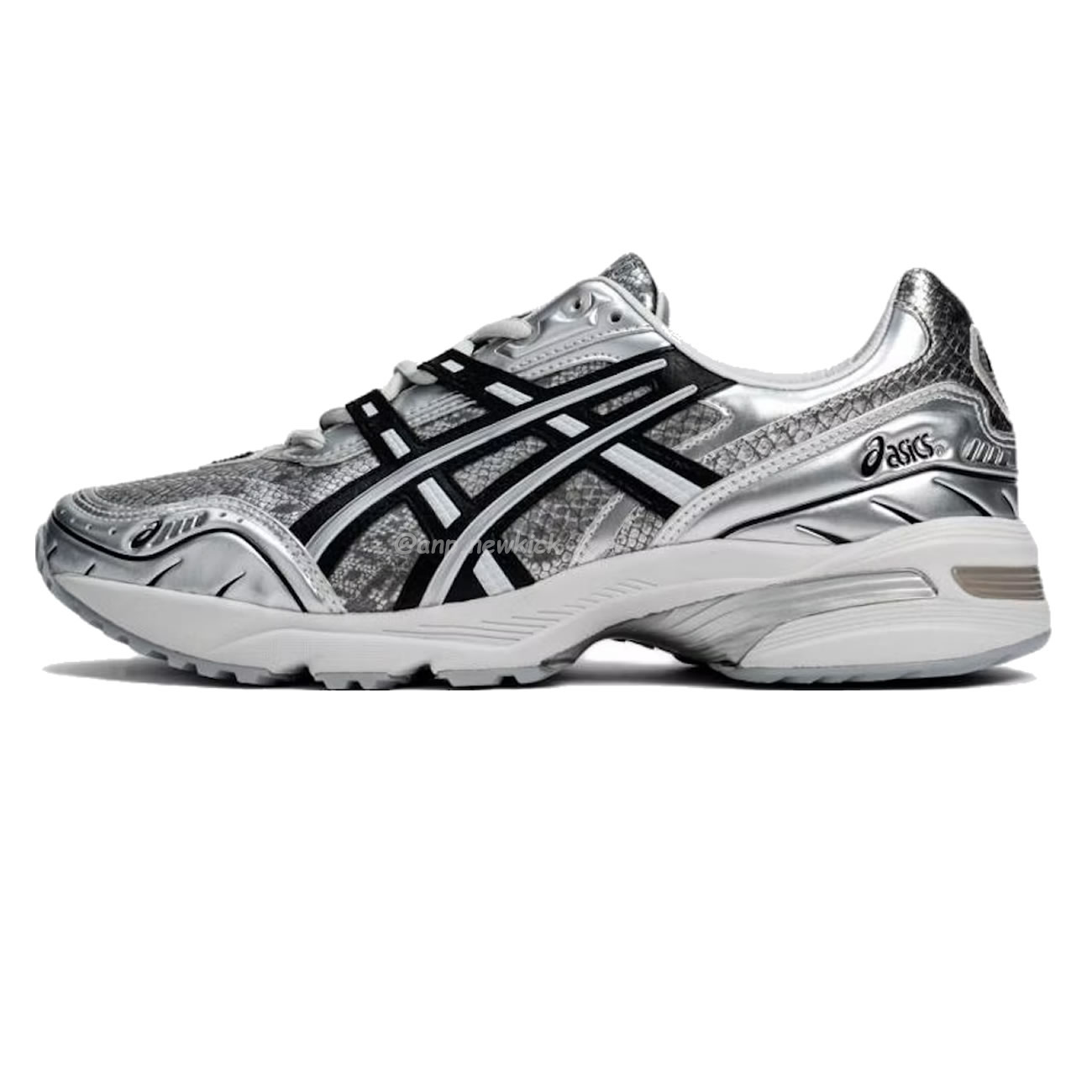 Asics Gel 1090 Black Pure Silver Andersson Bell White Orange (11) - www.newkick.org