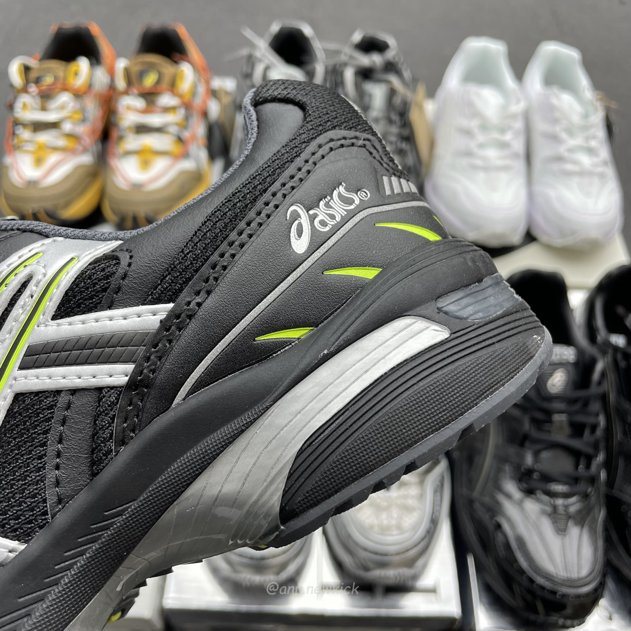 Asics Gel 1090 Black Pure Silver Andersson Bell White Orange (12) - www.newkick.org