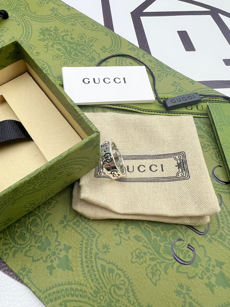 Gucci Ghost Ring In Silver (6) - www.newkick.org Gucci Ghost Ring In Silver (6) - www.newkick.org