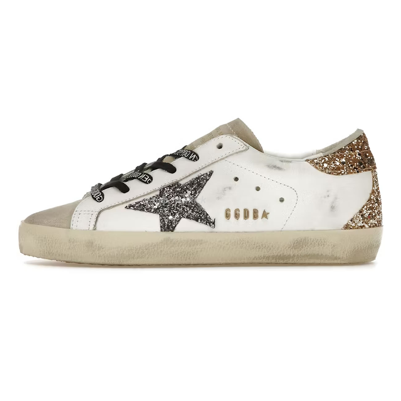 Golden Goose Super Star White Silver Gold Glitter Womens Gwf00102 (1) - www.newkick.org Golden Goose Super Star White Silver Gold Glitter Womens Gwf00102 (1) - www.newkick.org