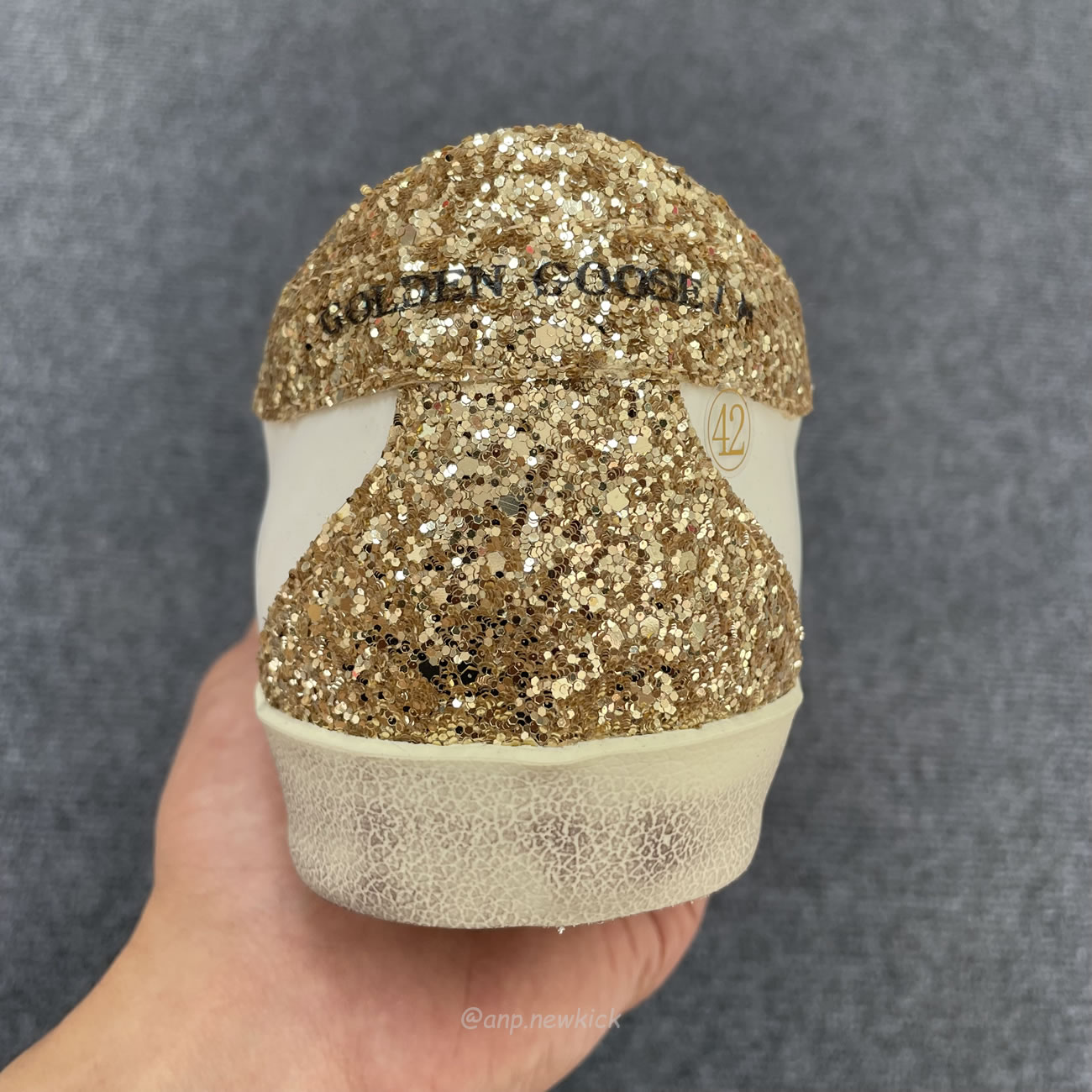 Golden Goose Super Star White Silver Gold Glitter Womens Gwf00102 (6) - www.newkick.org Golden Goose Super Star White Silver Gold Glitter Womens Gwf00102 (6) - www.newkick.org