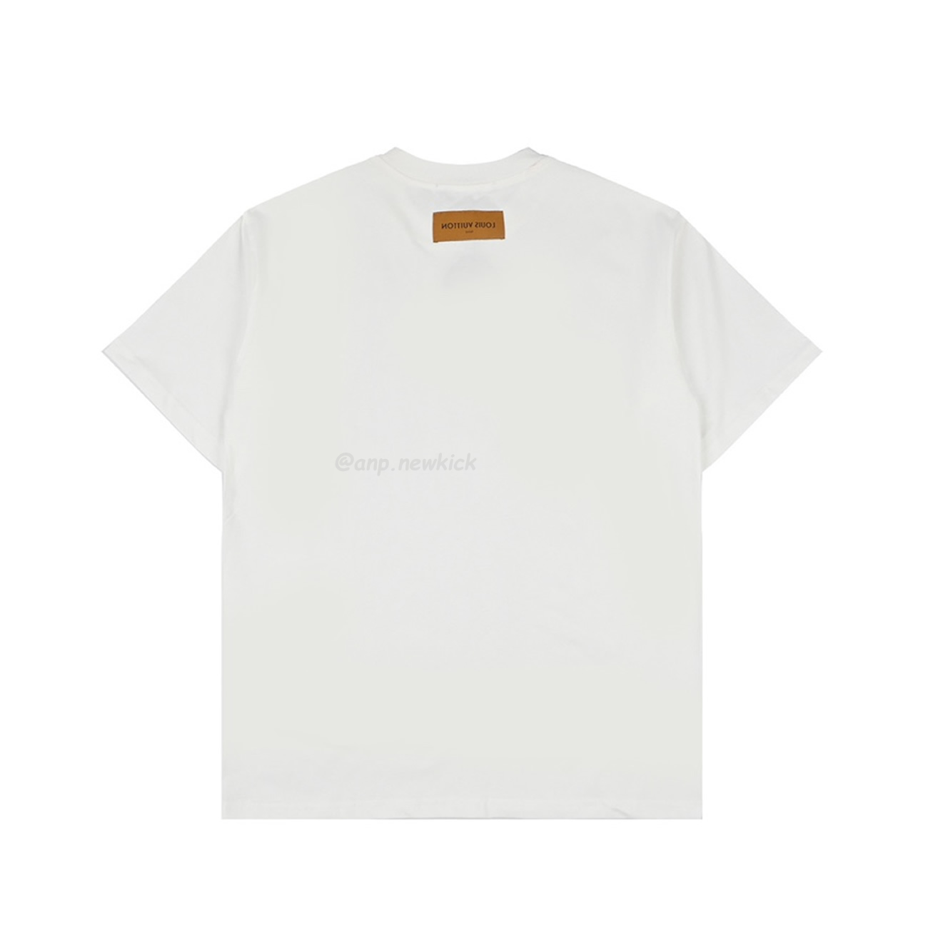 Louis Vuitton Geometric Curve Neon Printed Short Sleeved T Shirt (10) - www.newkick.org