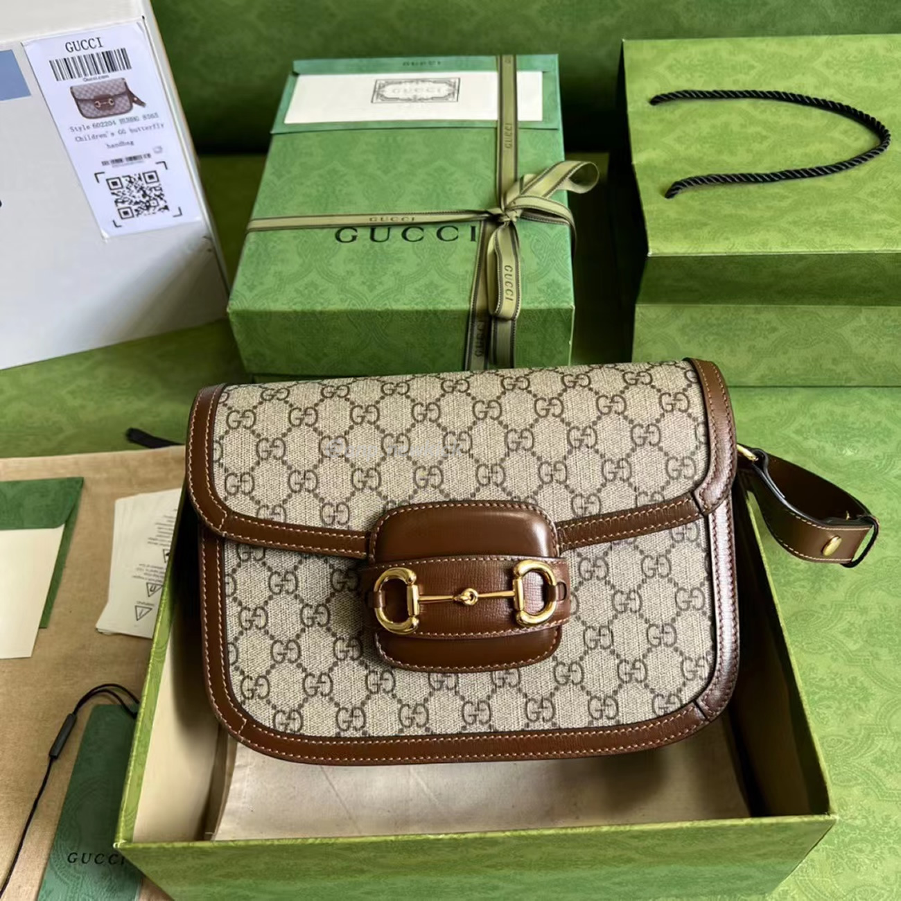 Gucci 1955 Horsebit Shoulder Bag Small Beigebrown (10) - www.newkick.org Gucci 1955 Horsebit Shoulder Bag Small Beigebrown (10) - www.newkick.org