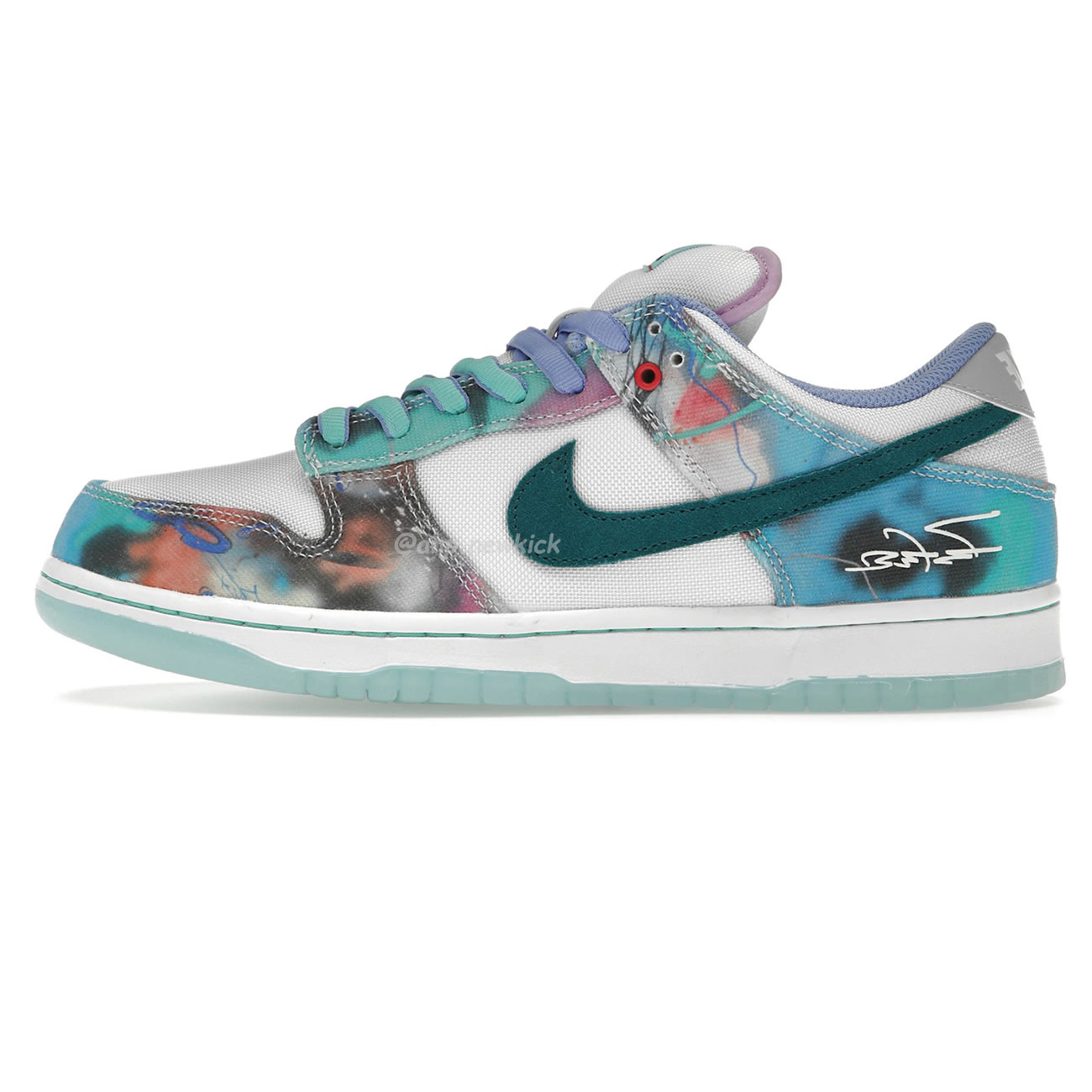 Nike Sb Dunk Low Futura Laboratories Bleached Aqua Hf6061 400 (1) - www.newkick.org