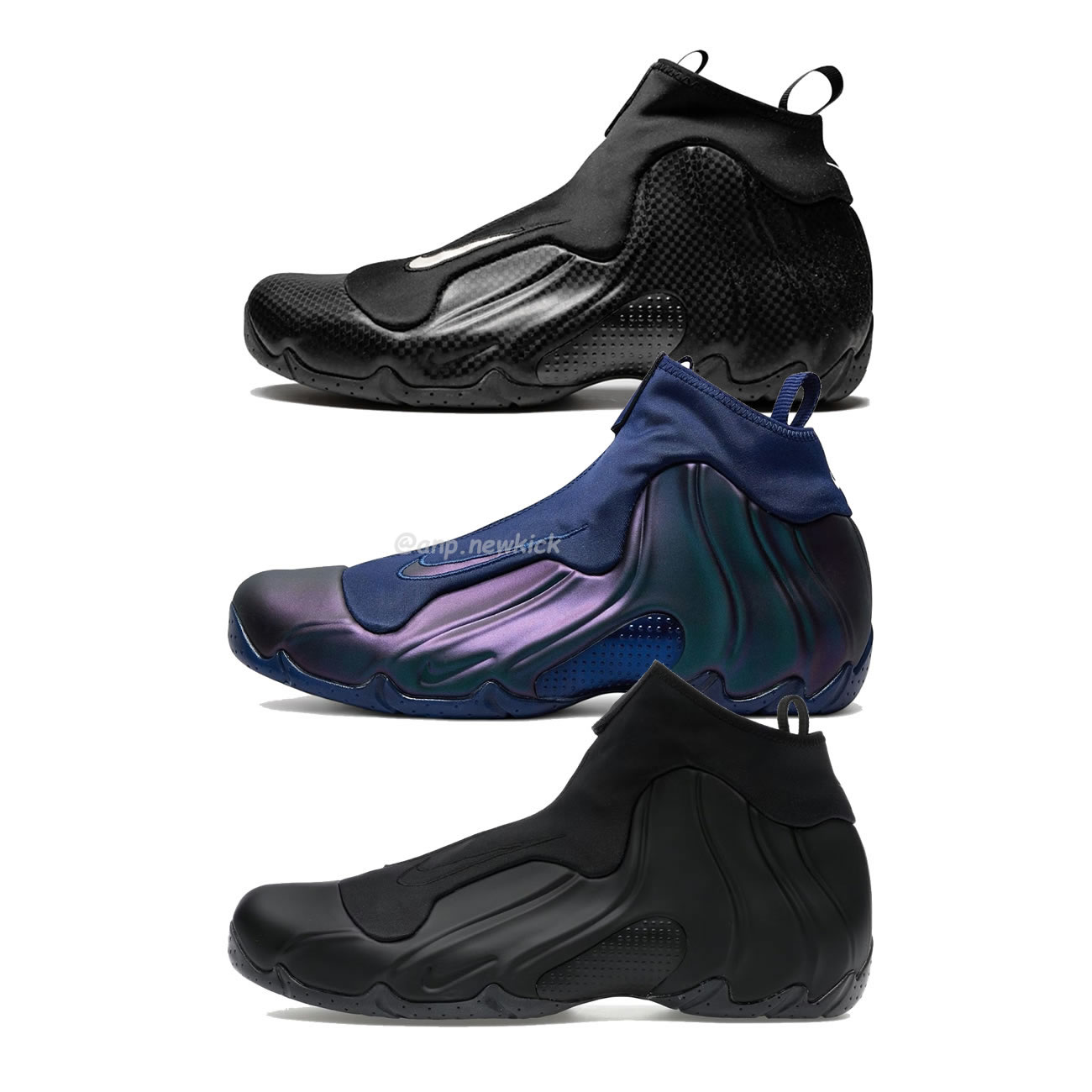Nike Air Flightposite Jason Kidd Mavericks 2025 Carbon Fiber Black (1) - www.newkick.org