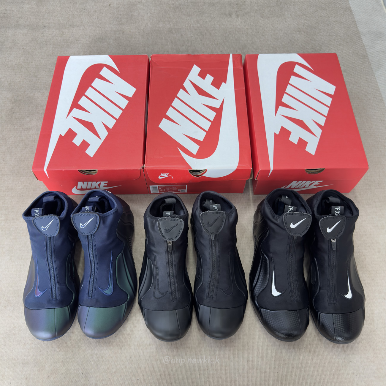 Nike Air Flightposite Jason Kidd Mavericks 2025 Carbon Fiber Black (5) - www.newkick.org