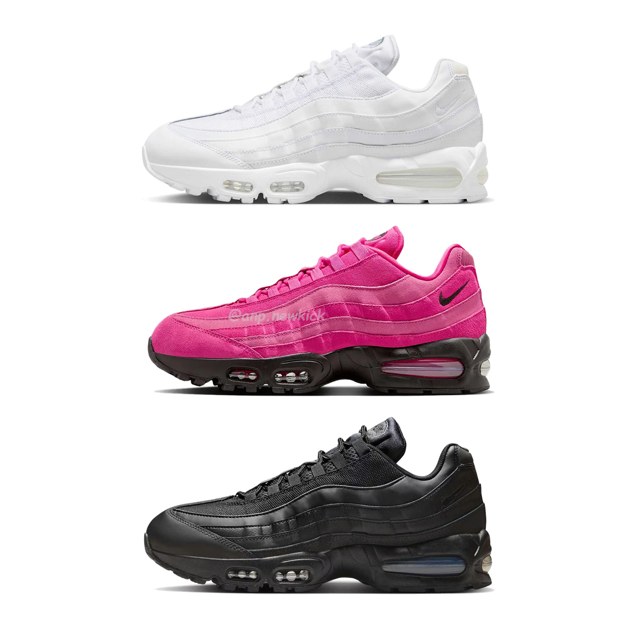 Nike Air Max 95 Og Big Bubble Black Anthracite Triple White Fireberry (1) - www.newkick.org