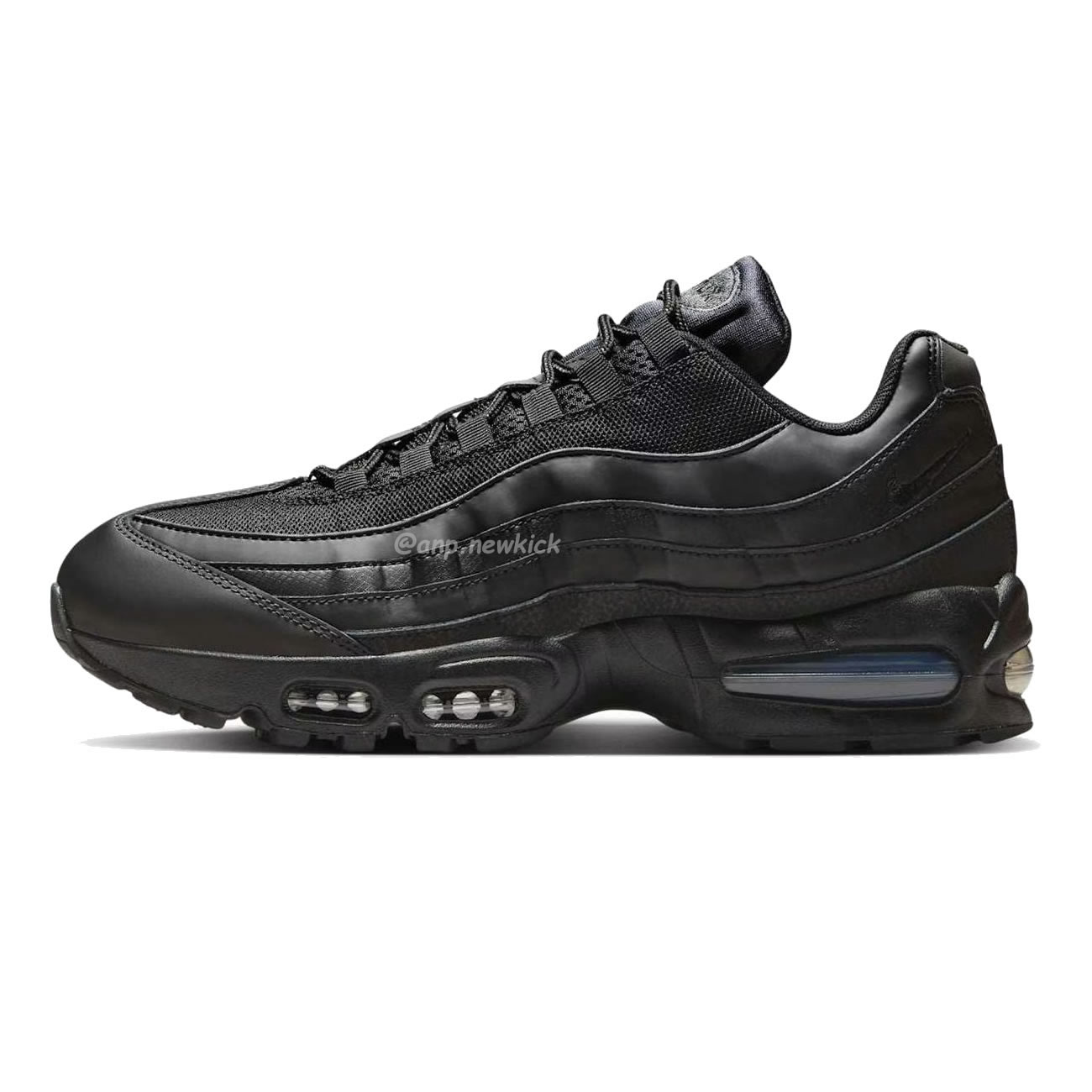 Nike Air Max 95 Og Big Bubble Black Anthracite Triple White Fireberry (6) - www.newkick.org