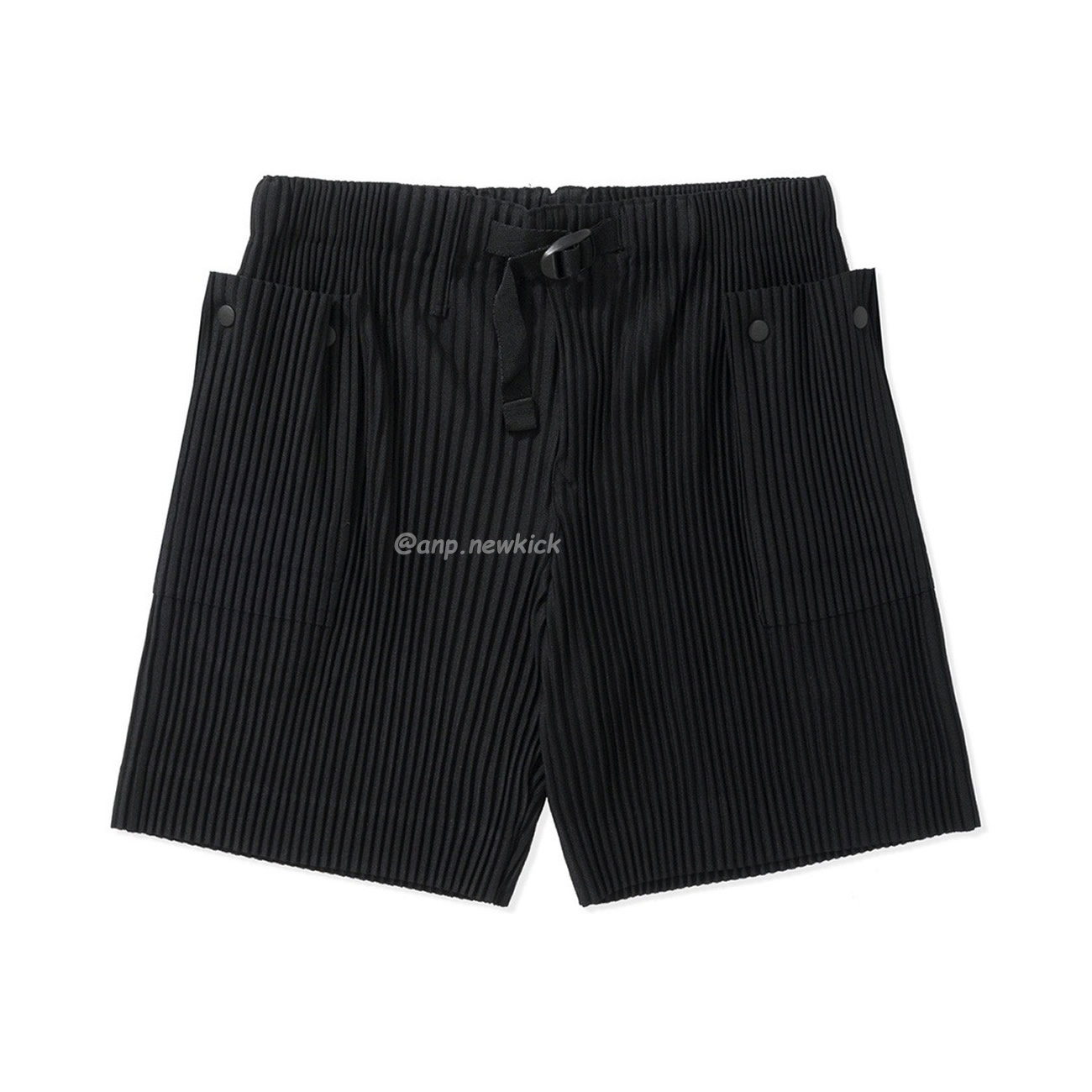 Homme Plissé Issey Miyake Flip Shorts Black Green (10) - www.newkick.org