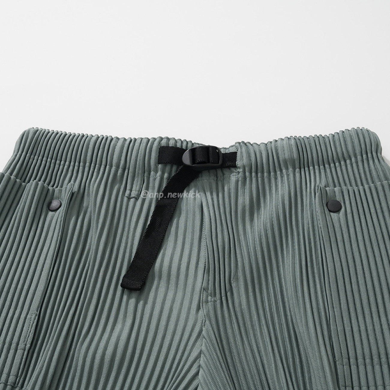 Homme Plissé Issey Miyake Flip Shorts Black Green (12) - www.newkick.org