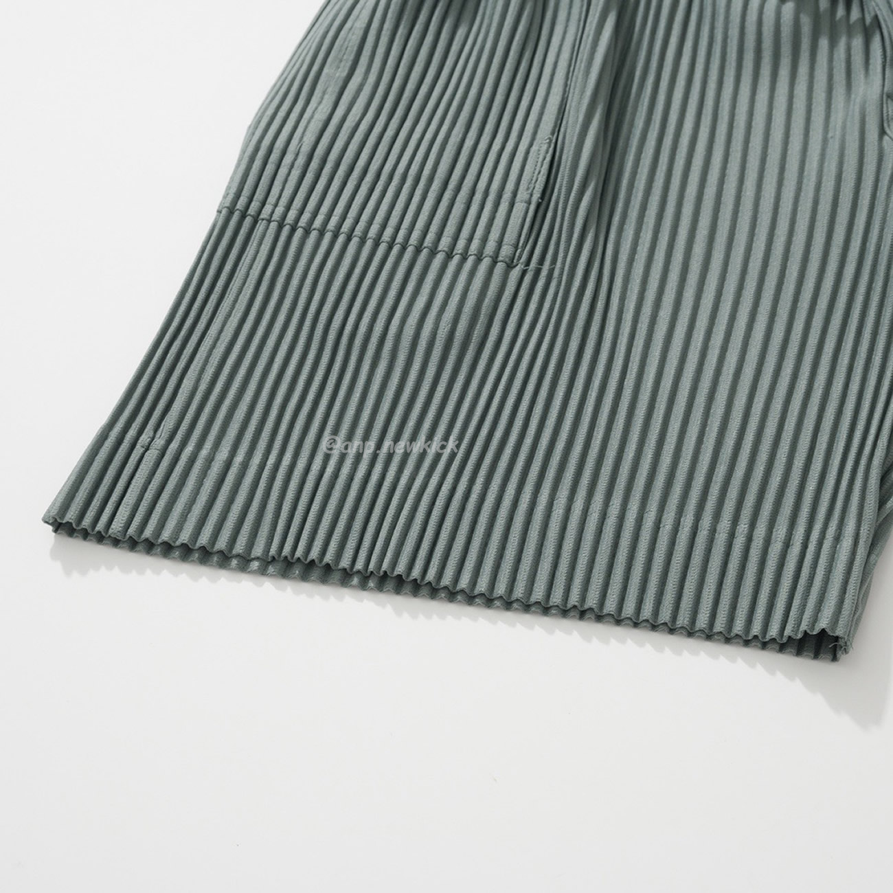 Homme Plissé Issey Miyake Flip Shorts Black Green (13) - www.newkick.org