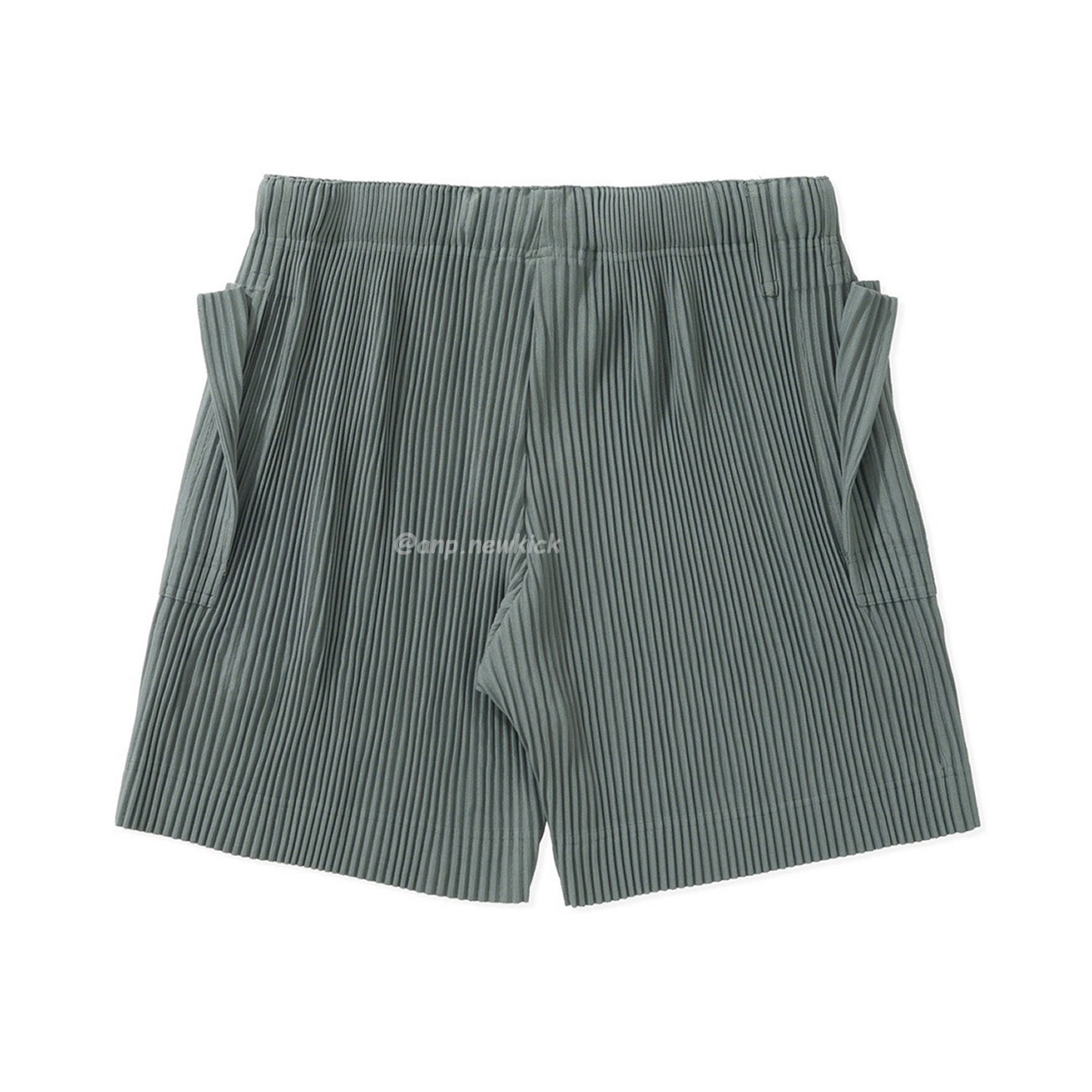 Homme Plissé Issey Miyake Flip Shorts Black Green (8) - www.newkick.org