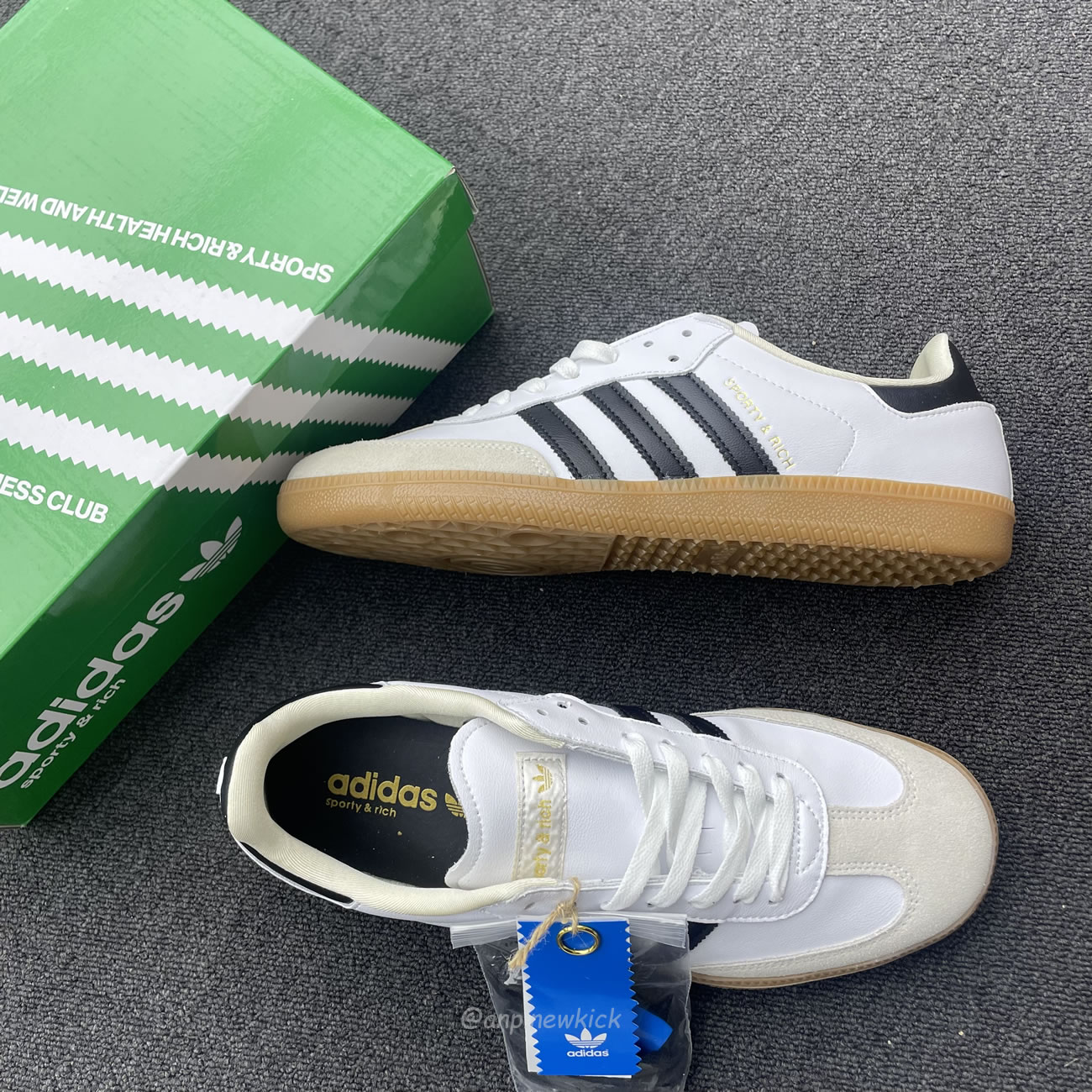 Adidas Samba Og Sporty Rich White Black Hp3354 (5) - www.newkick.org