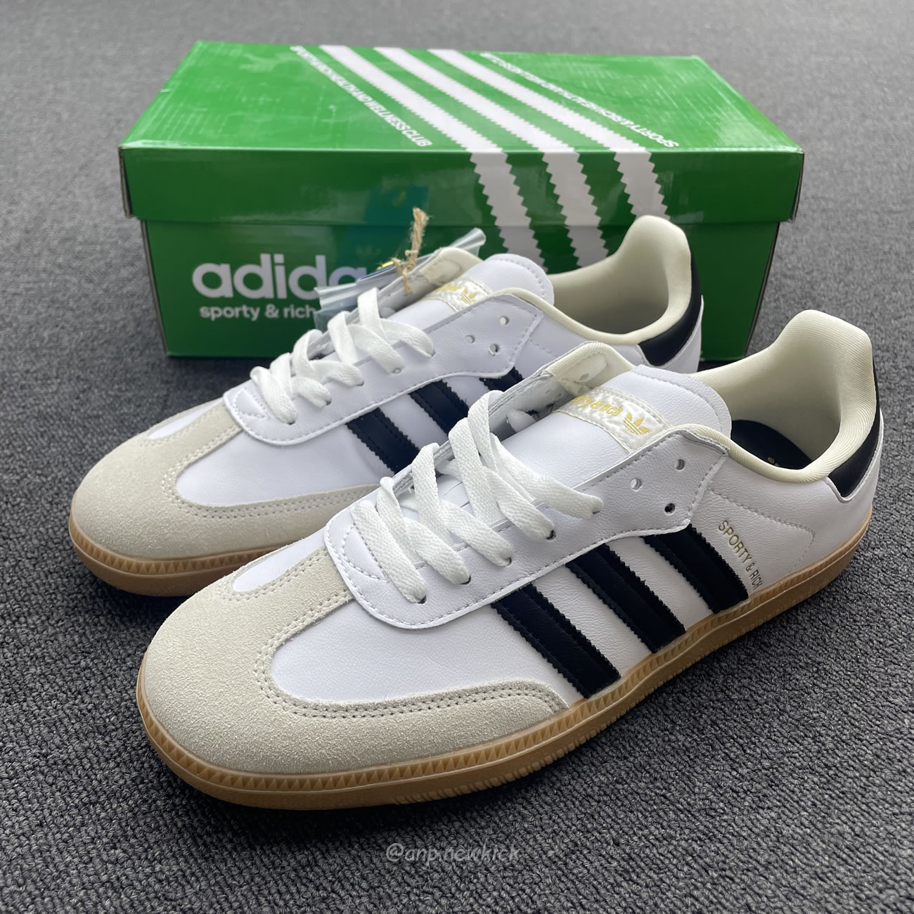 Adidas Samba Og Sporty Rich White Black Hp3354 (7) - www.newkick.org