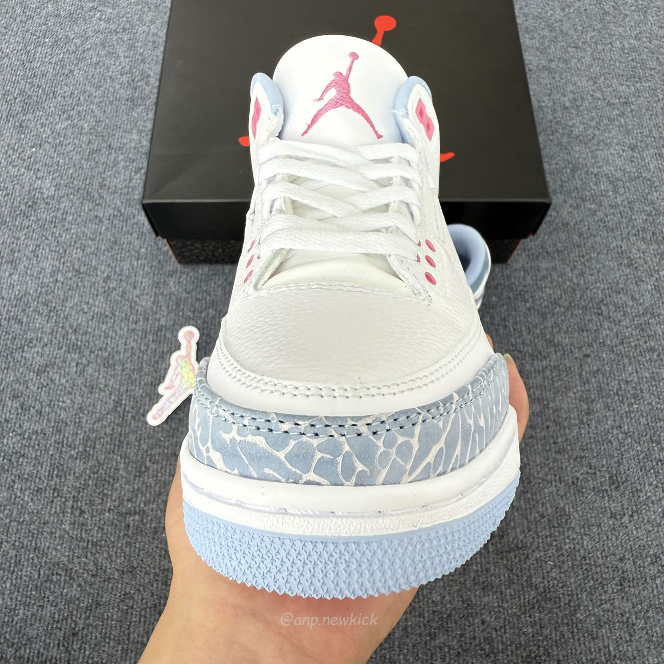 Air Jordan 3 Retro White Cobalt Bliss Gs Hq0784 101 (3) - www.newkick.org