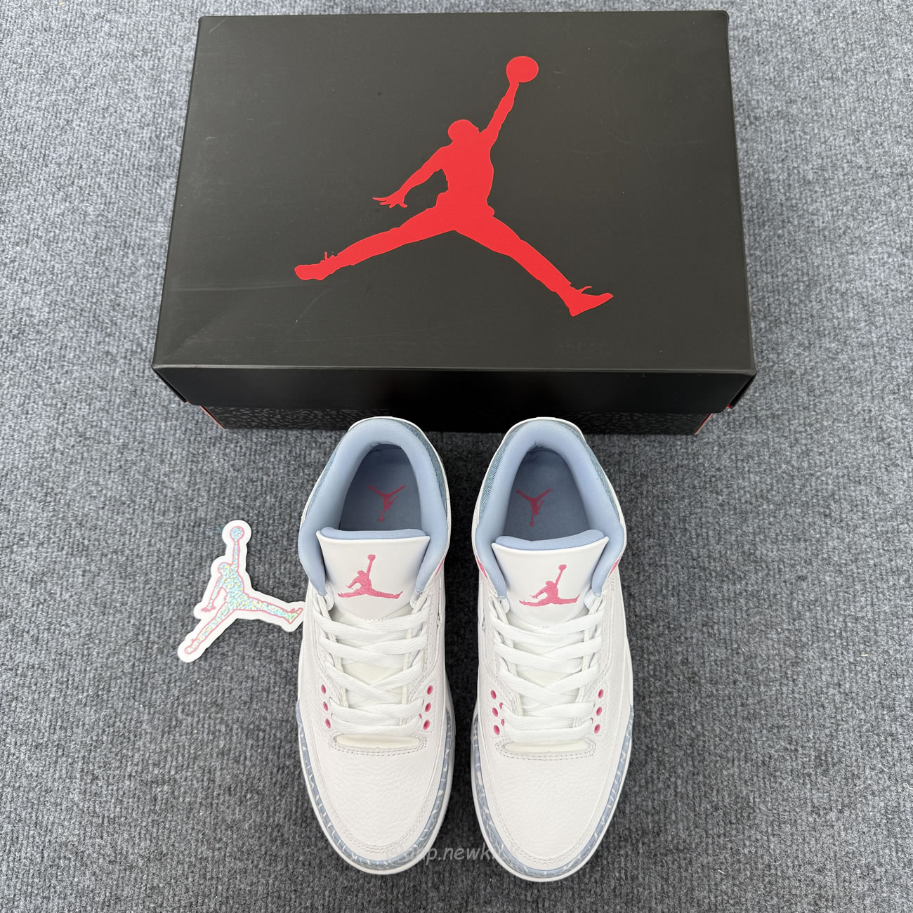 Air Jordan 3 Retro White Cobalt Bliss Gs Hq0784 101 (5) - www.newkick.org