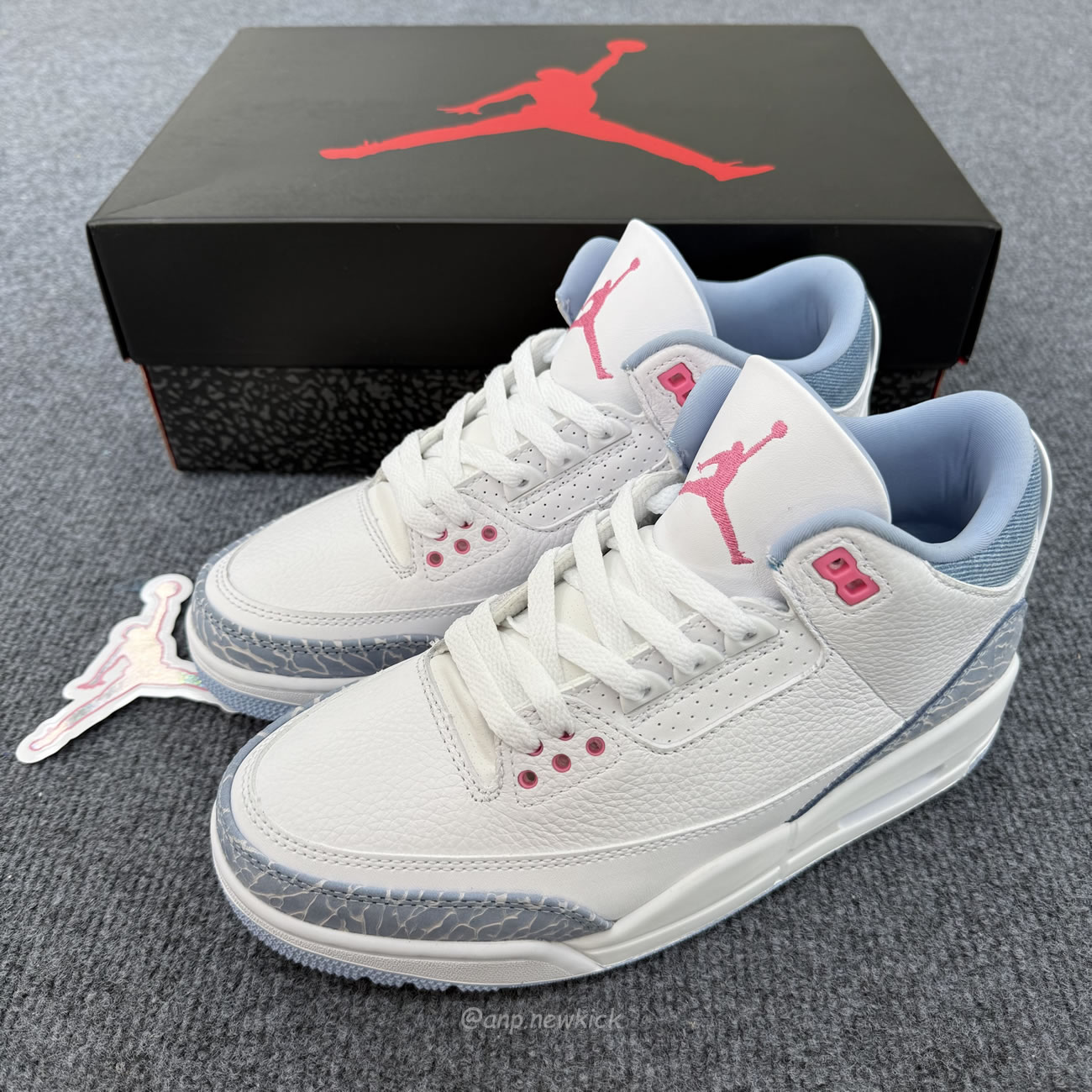 Air Jordan 3 Retro White Cobalt Bliss Gs Hq0784 101 (9) - www.newkick.org