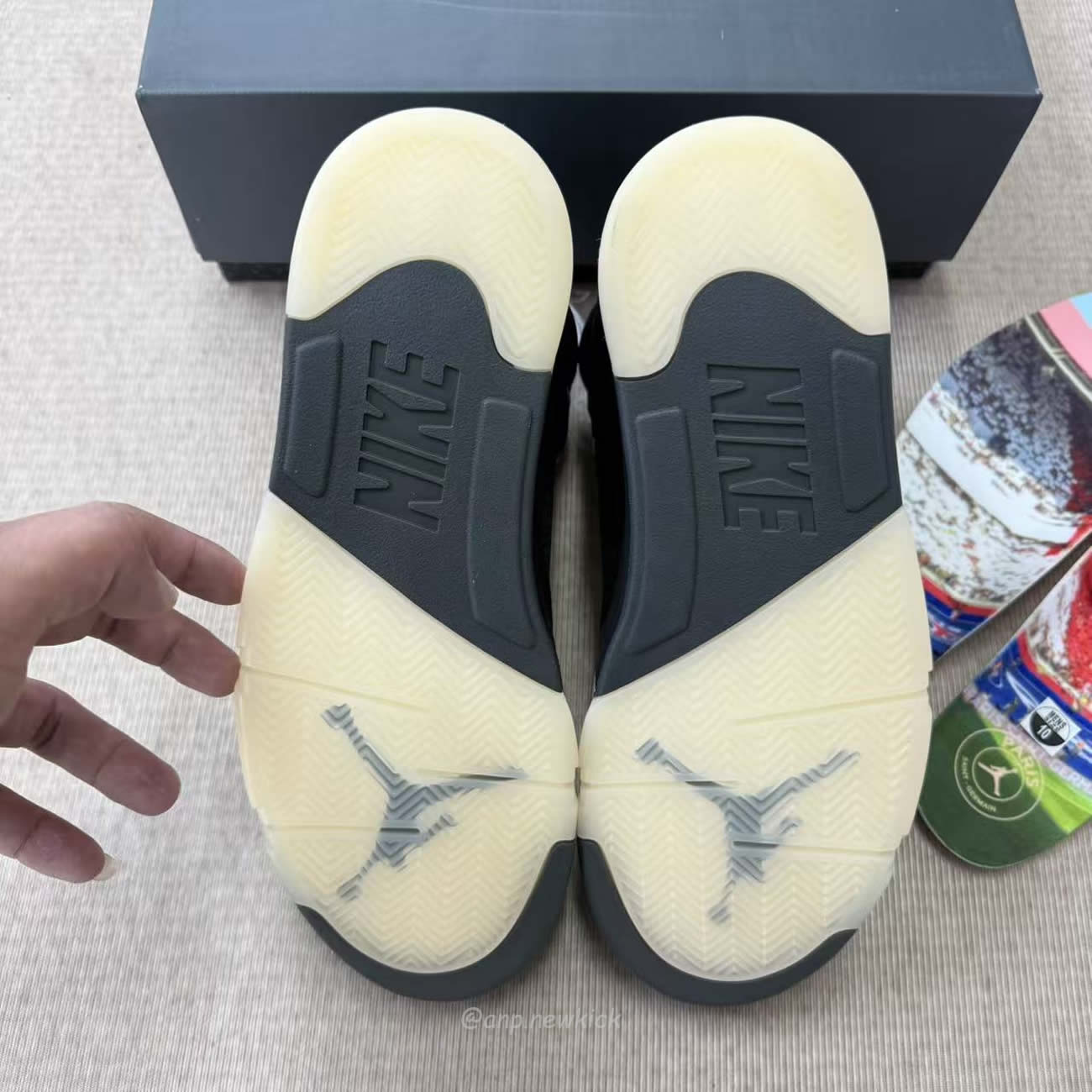 Air Jordan 5 Retro Psg Paris Saint Germain Off Noir Hq3004 001 (3) - www.newkick.org