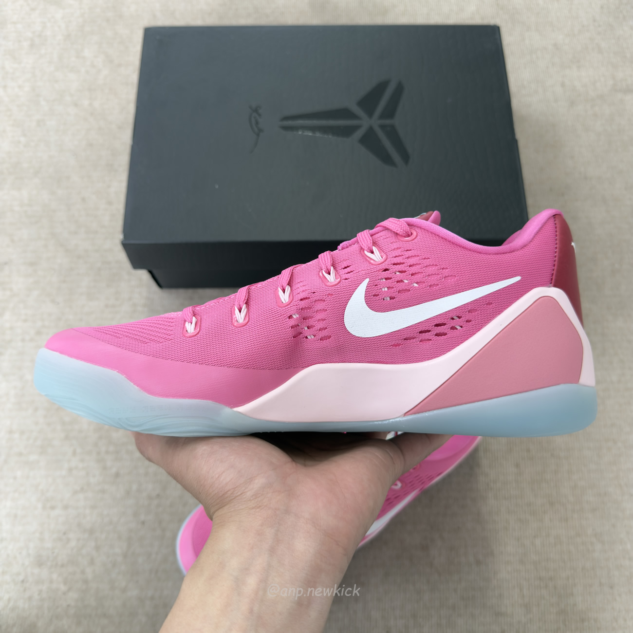 Nike Kobe 9 Em Low Protro Kay Yow Think Pink Hq4995 600 (10) - www.newkick.org