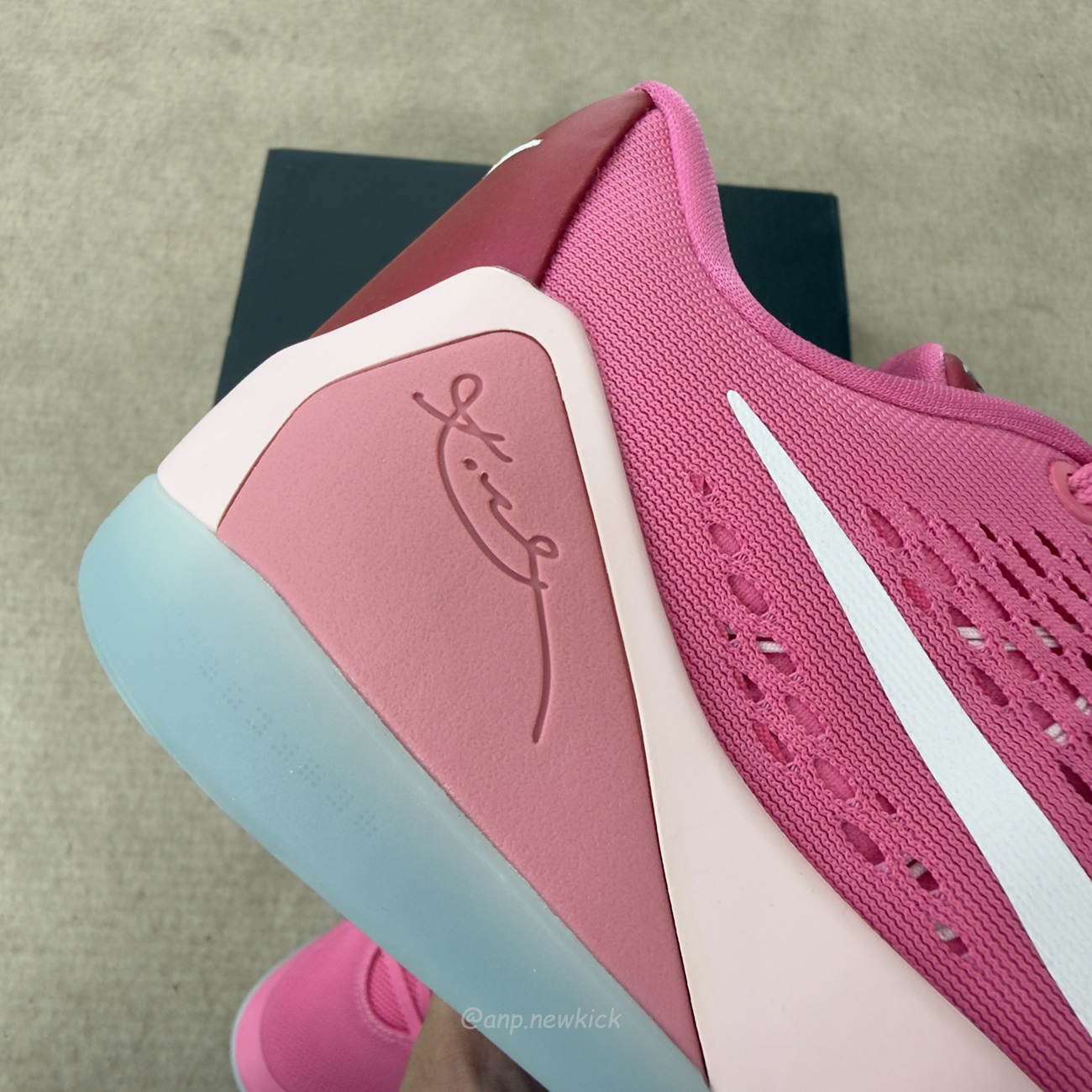 Nike Kobe 9 Em Low Protro Kay Yow Think Pink Hq4995 600 (4) - www.newkick.org