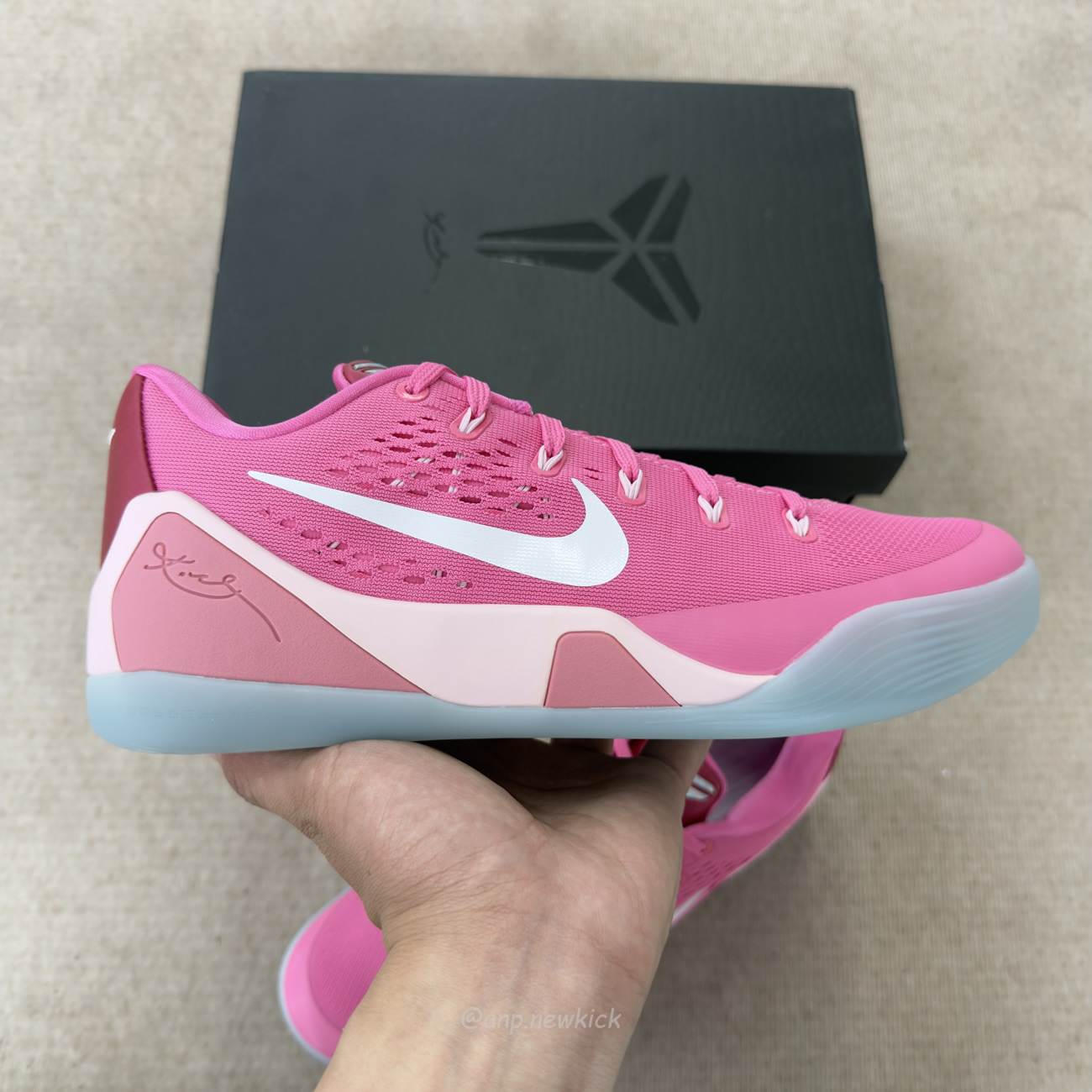 Nike Kobe 9 Em Low Protro Kay Yow Think Pink Hq4995 600 (9) - www.newkick.org