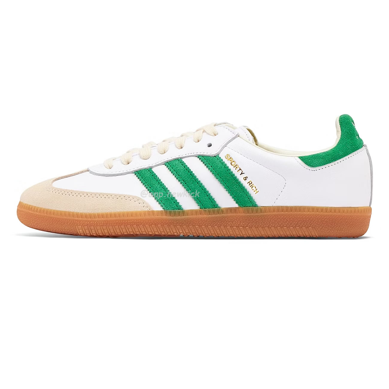 Adidas Samba Og Sporty Rich White Green Hq6075 (1) - www.newkick.org