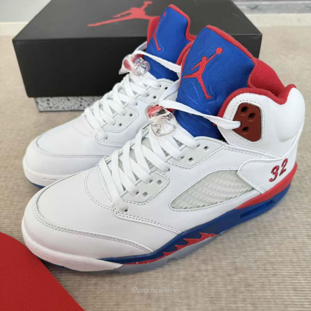 Air Jordan 5 Retro White Blue Red Hq7978 102 (4) - www.newkick.org