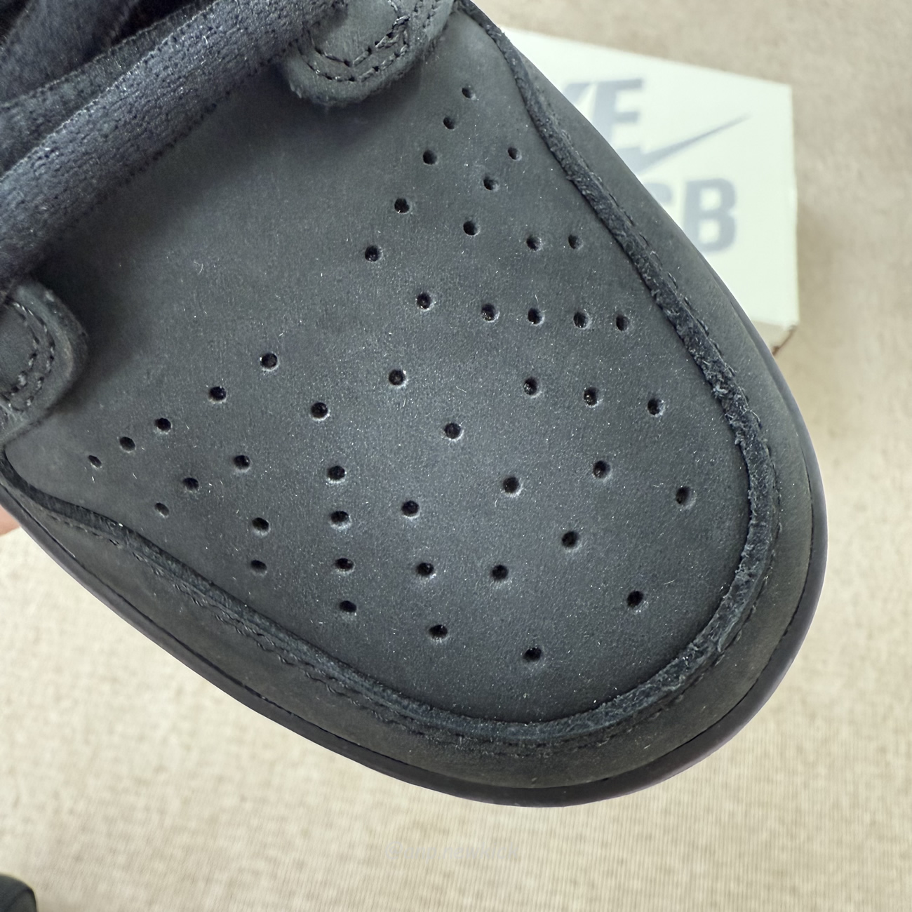 Nike Sb Dunk Low Supreme 94 Black Hq8487 001 (8) - www.newkick.org