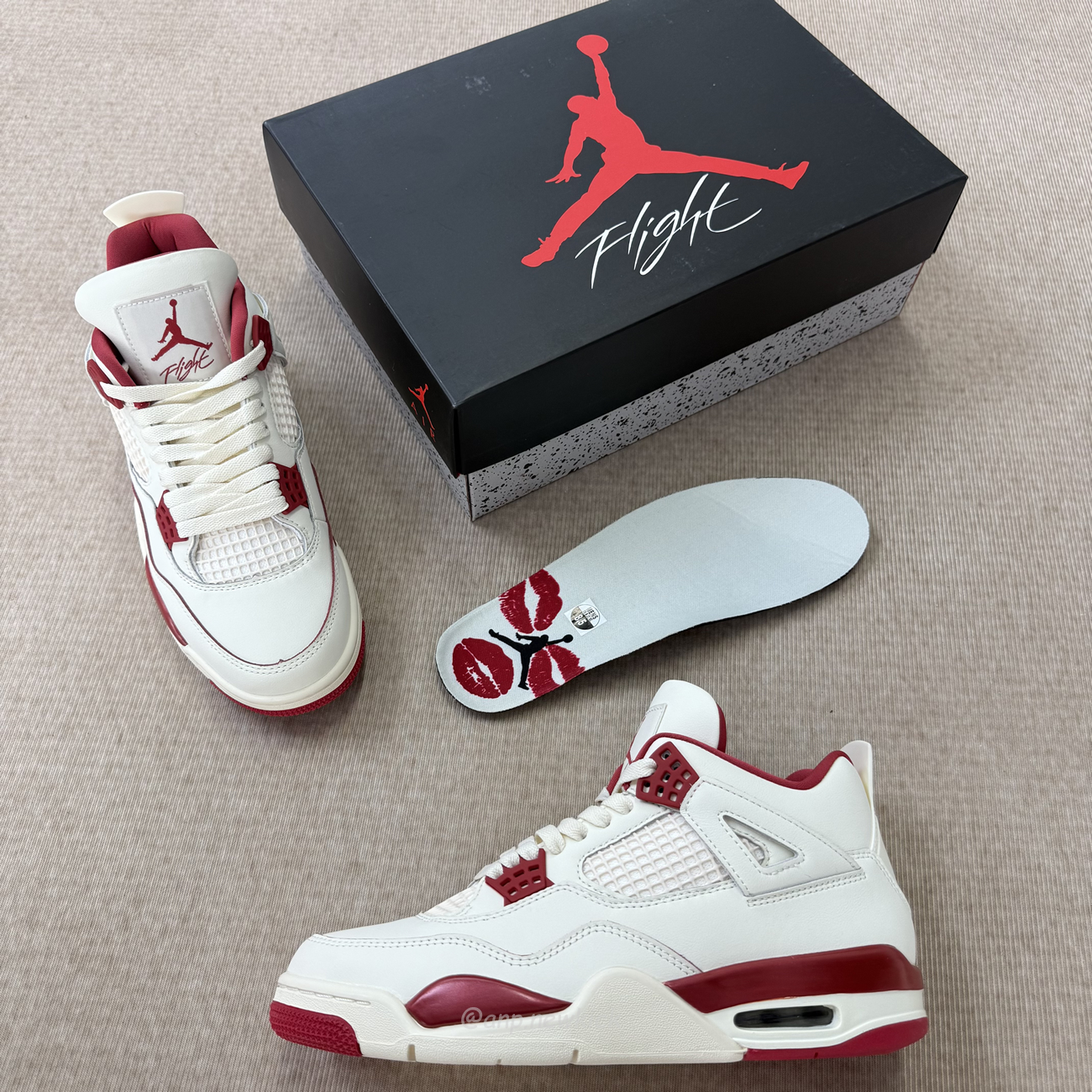 Air Jordan 4 Retro Pale Ivory Sierra Red Womens Hv0823 108 (12) - www.newkick.org